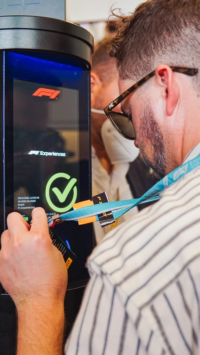 Paddock Club Check-In