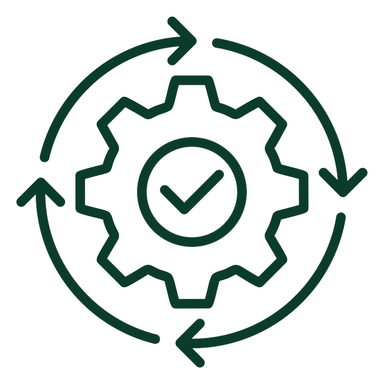 Execution + Management — Green