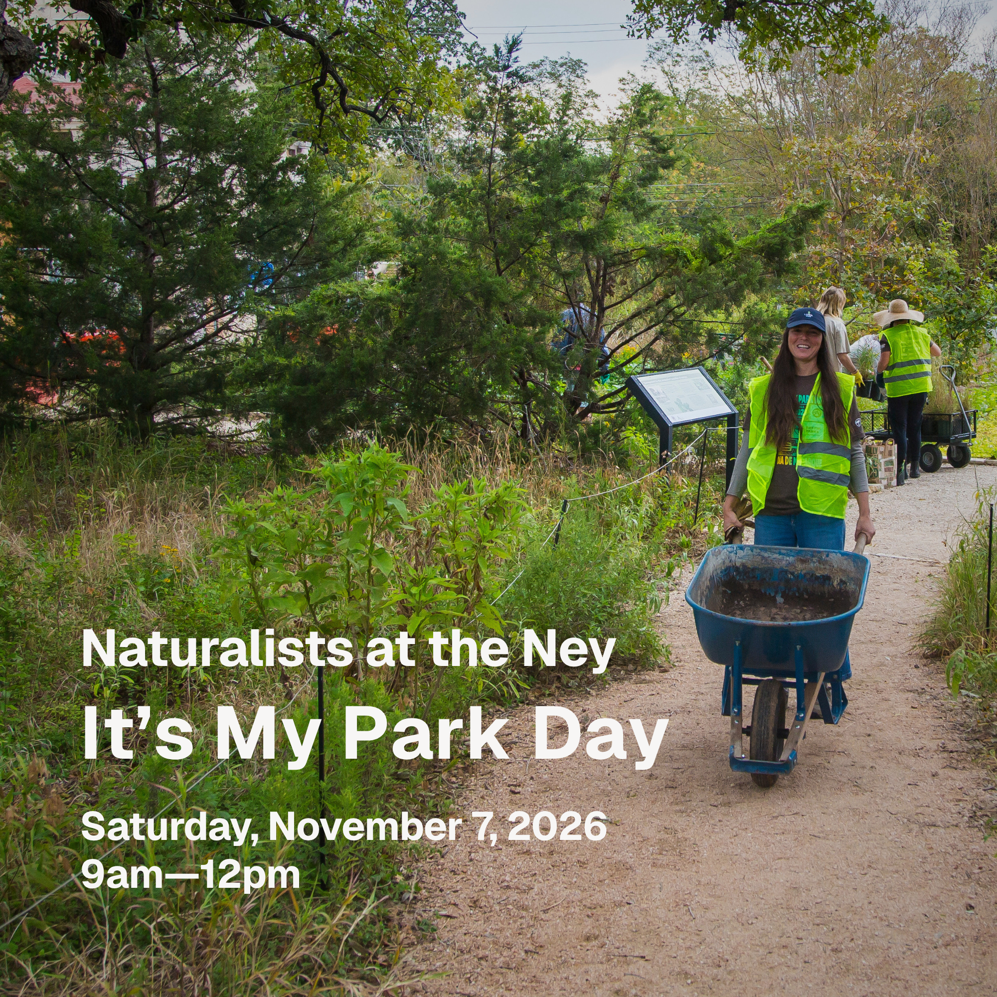 Naturalists at the Ney: It's My Park Day