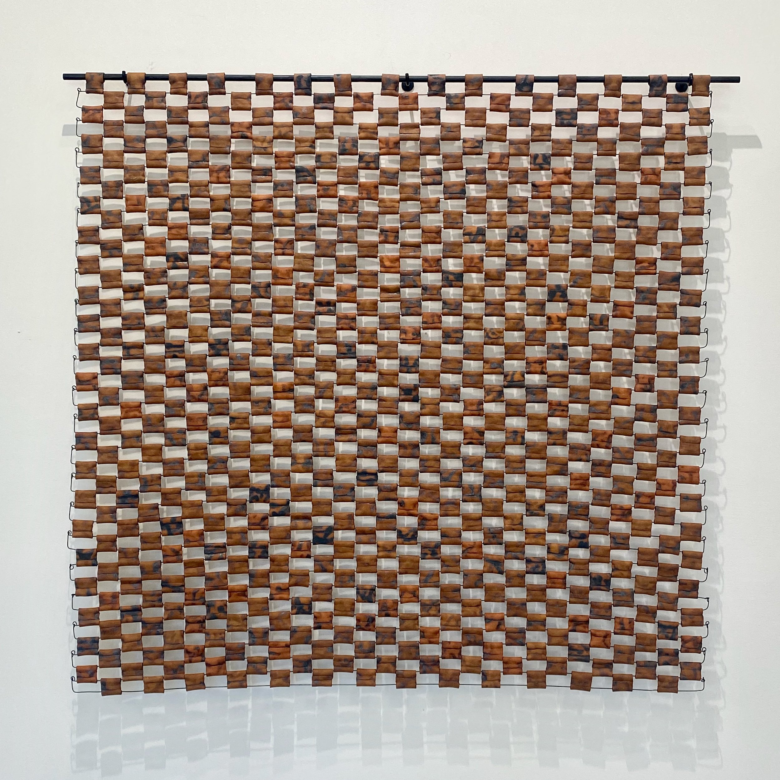Catch Me When I Fall, 48" h x 53" w x 3" d - Sold