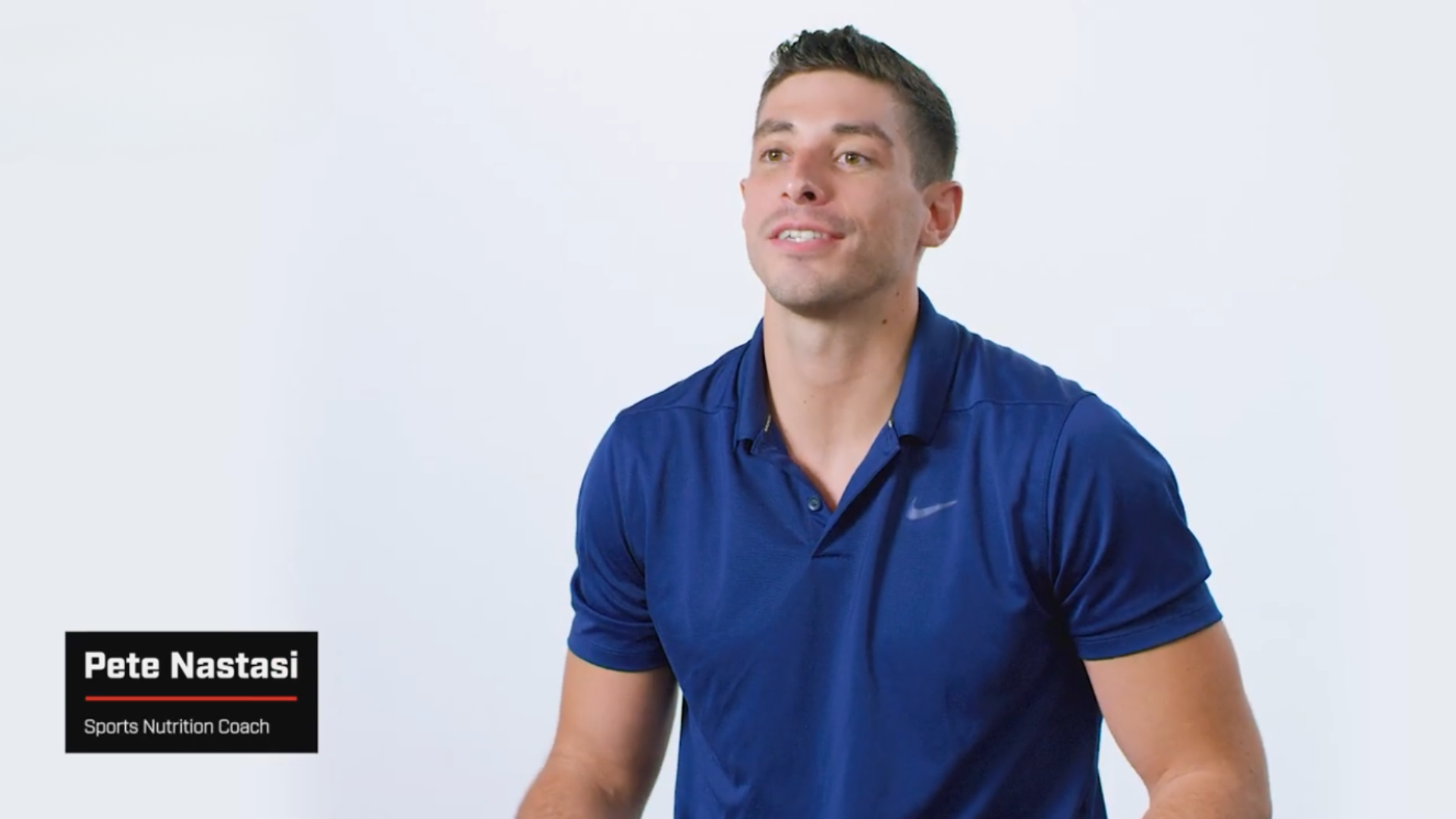 Certified Sports Nutrition Coach & Personal Trainer Pete Nastasi featured in Sports Illustrated Video