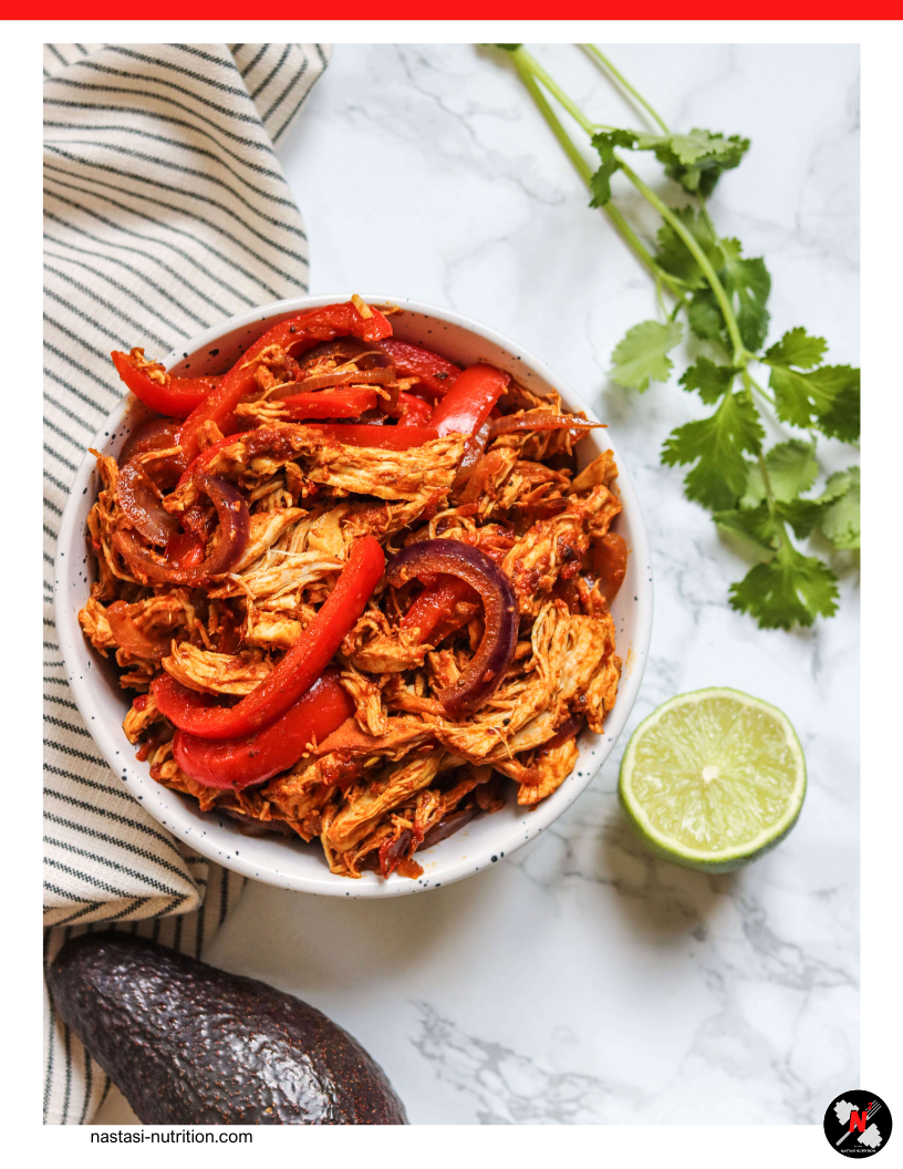 Slow Cooker Chicken Fajitas