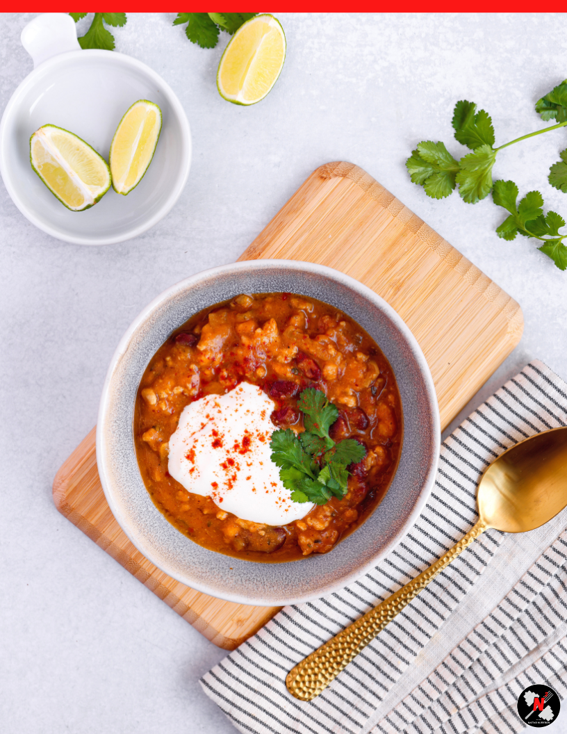 Sweet Potato Turkey Chili