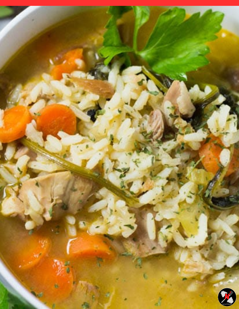 Turkey Rice and Vegetable Soup