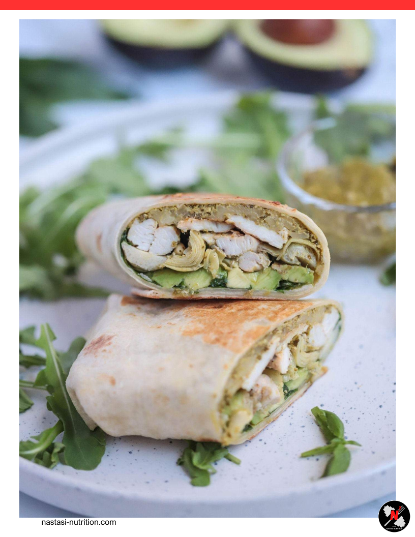 Chicken Pesto Wrap