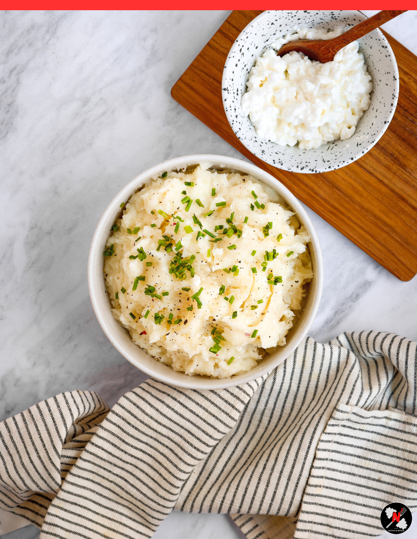 Protein Boosted Mashed Potatoes