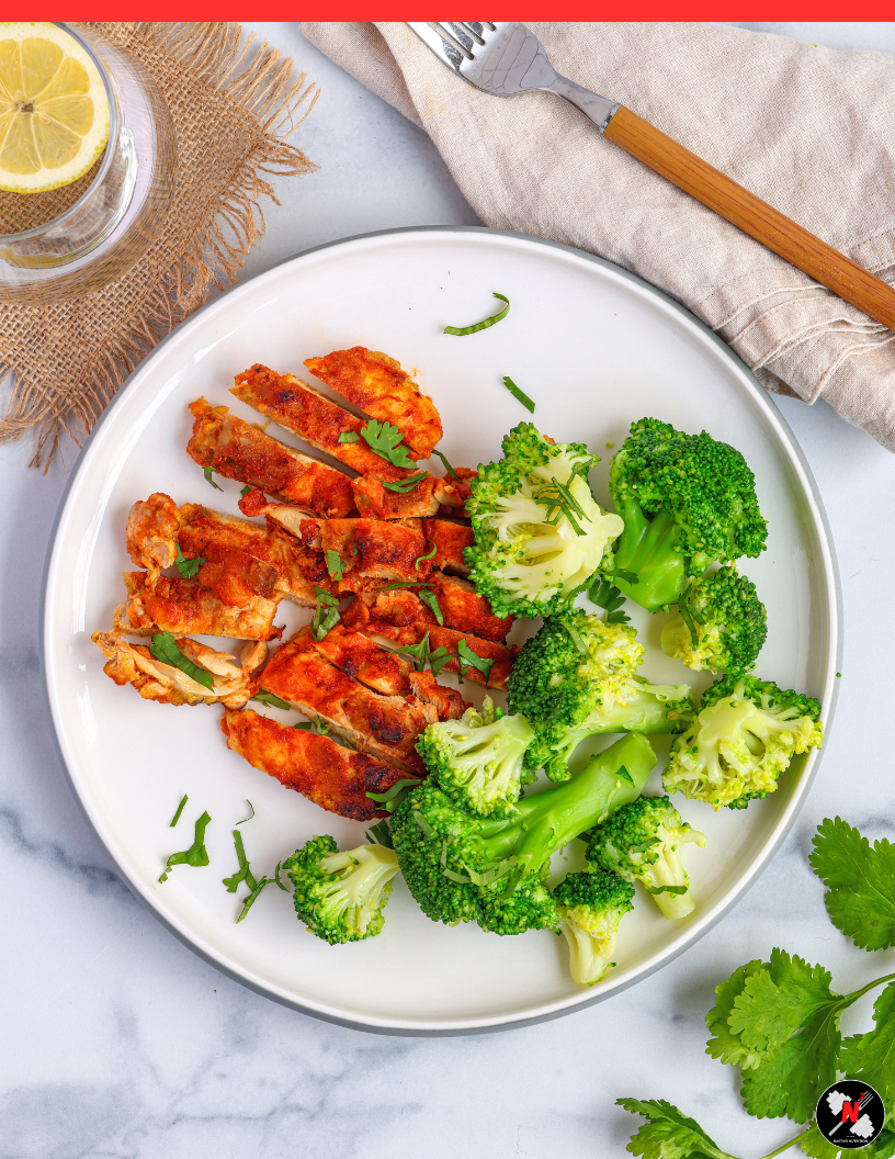 Oven Baked Red Curry Chicken