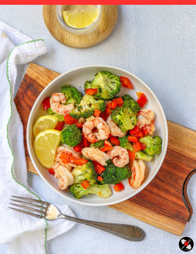Garlic Shrimp and Broccoli Stir Fry