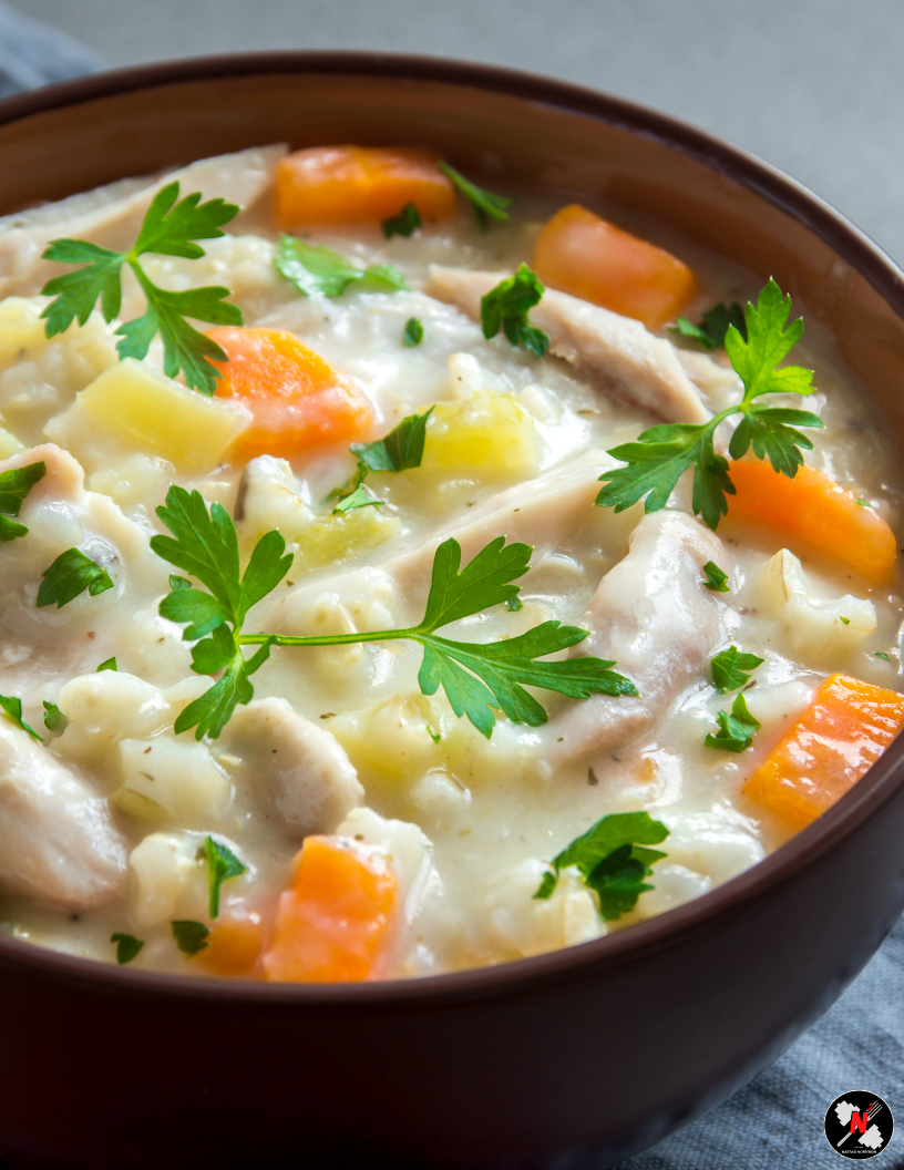 Crockpot Chicken Pot Pie Soup