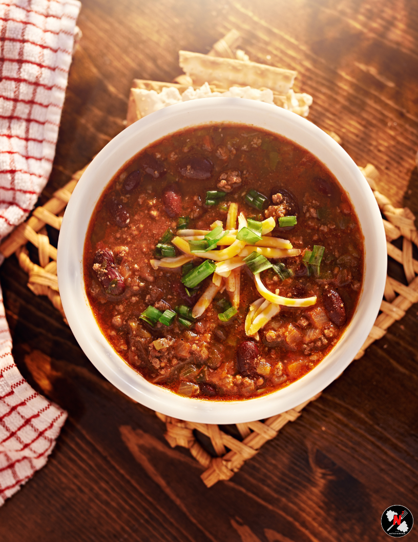 Crockpot Beef &amp; Bean Chili