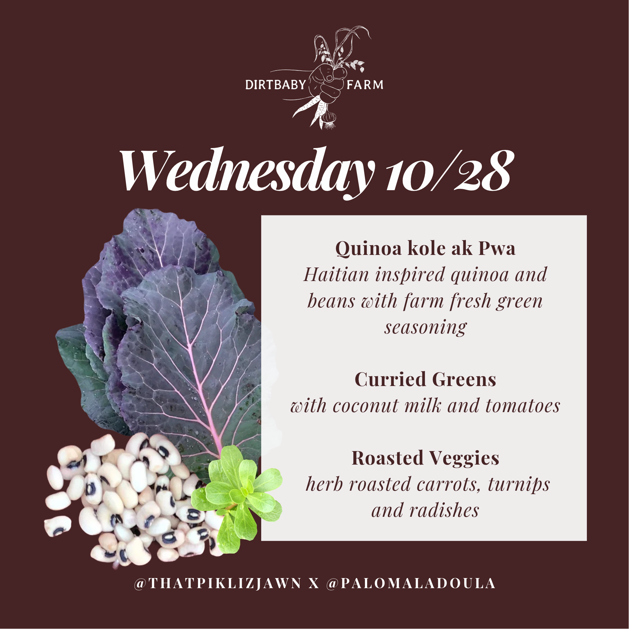2026 Menu # 16