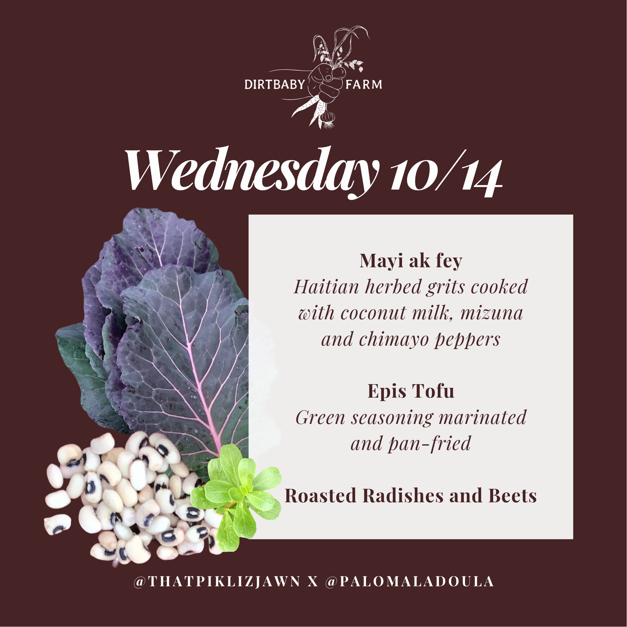 2026 Menu # 14