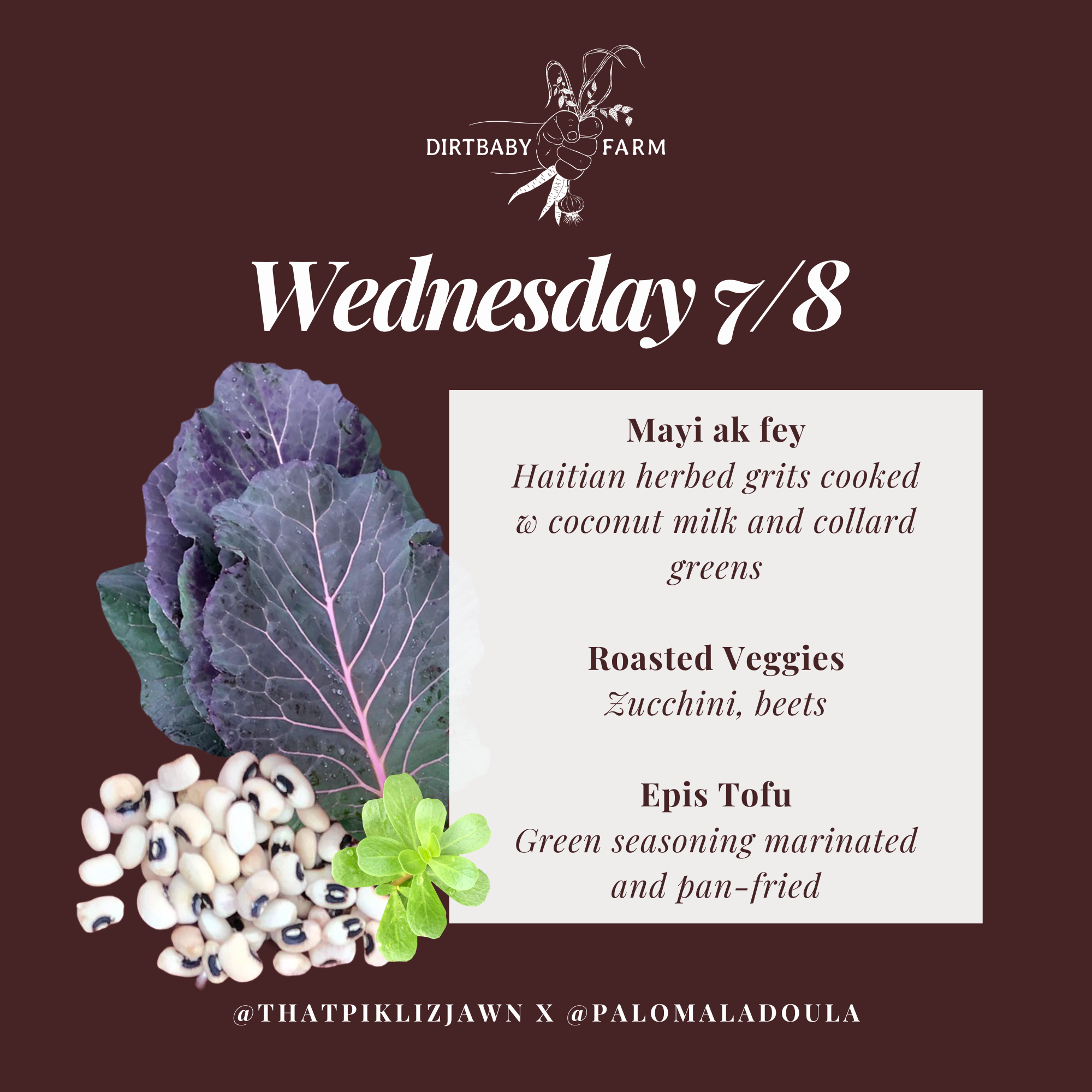 2026 Menu # 2