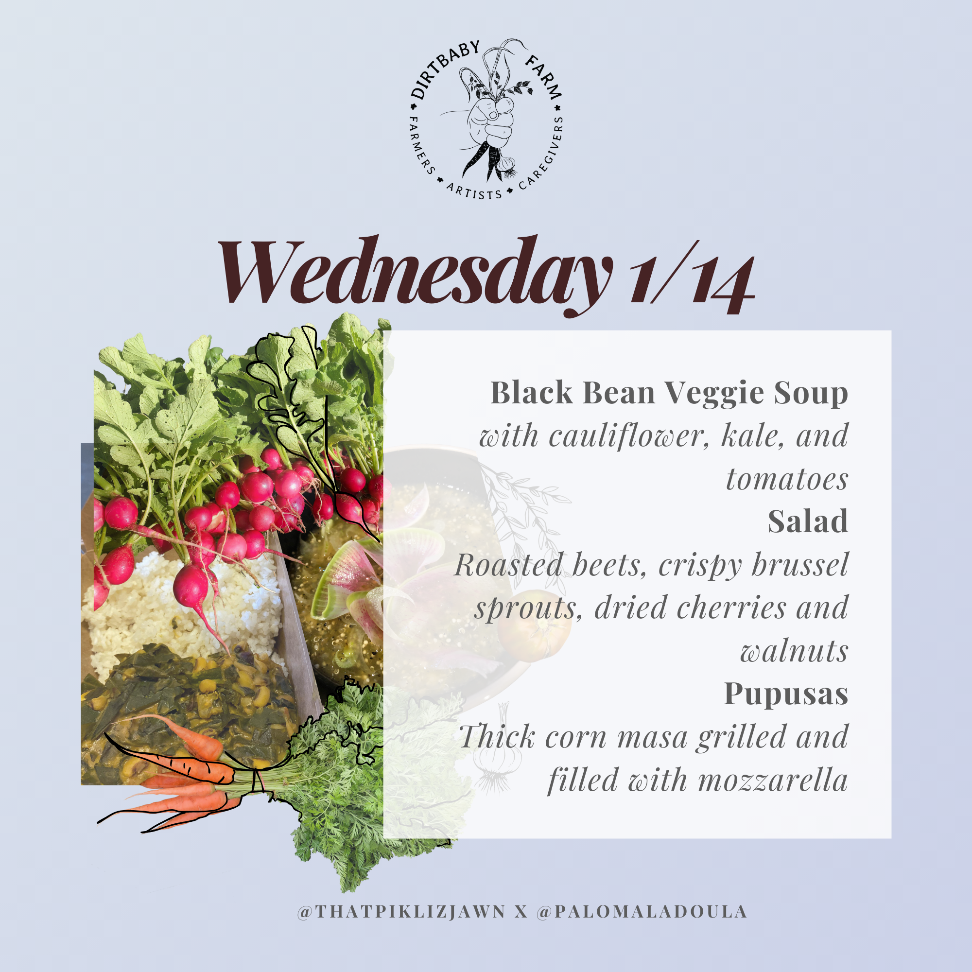 2025 Winter Menu # 4