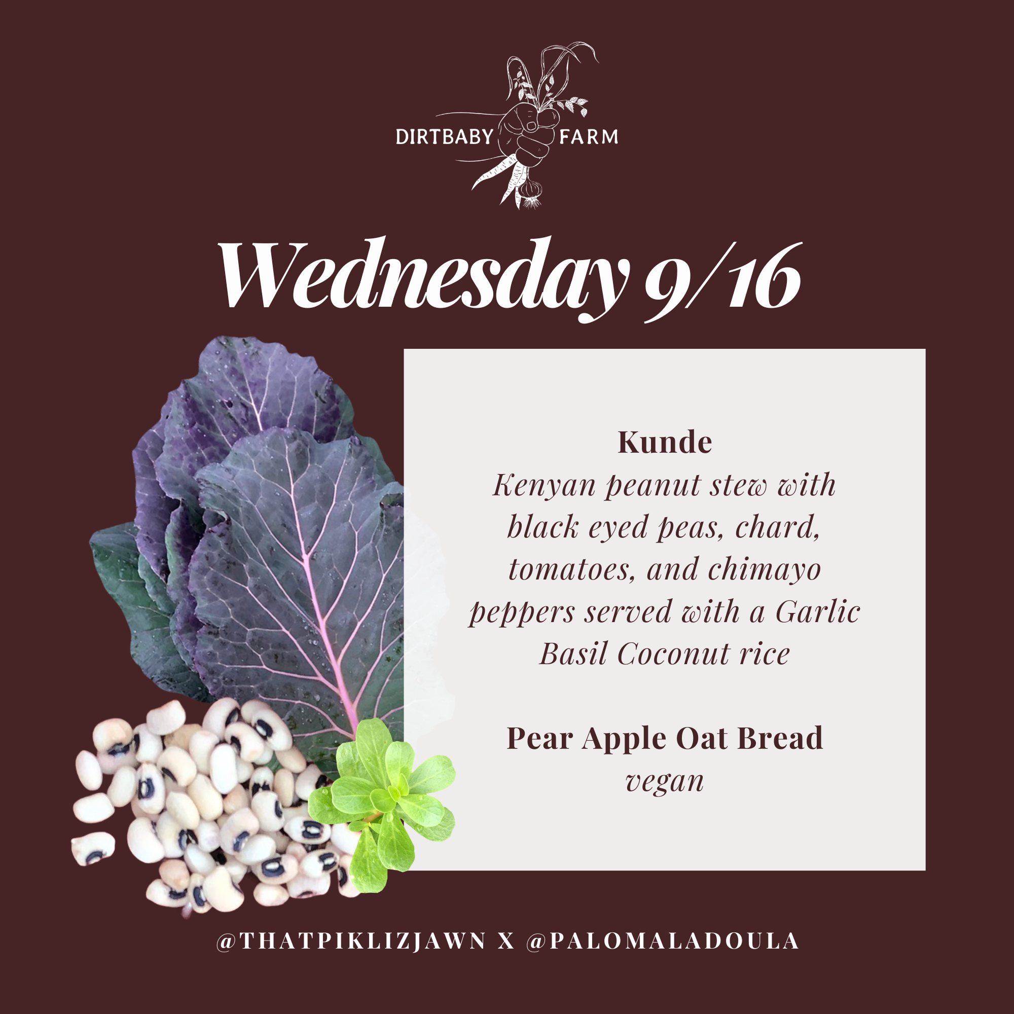 Giftbaby Postpartum Meals - Menu #10