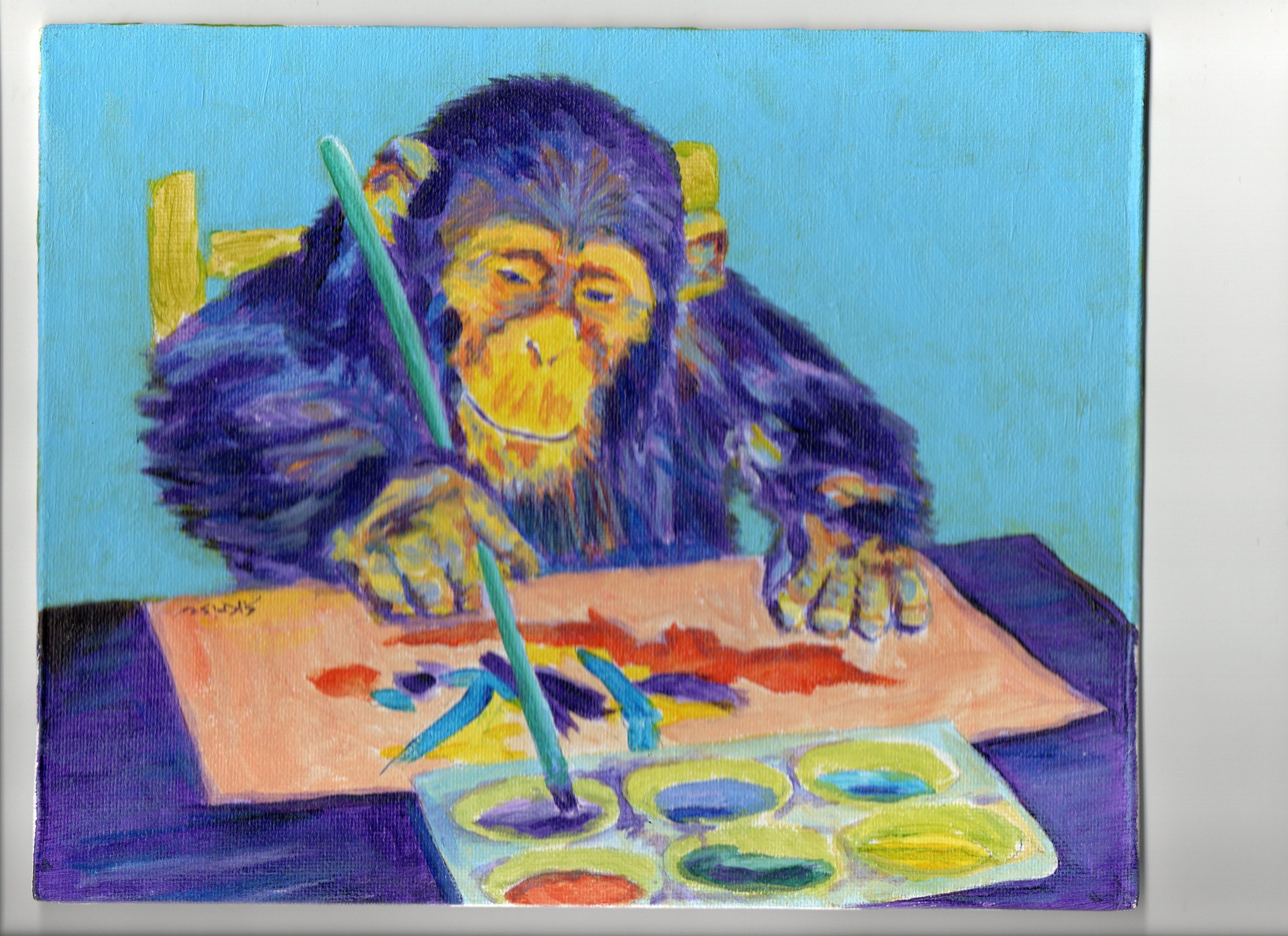 Channeling Chimp - PRINT
