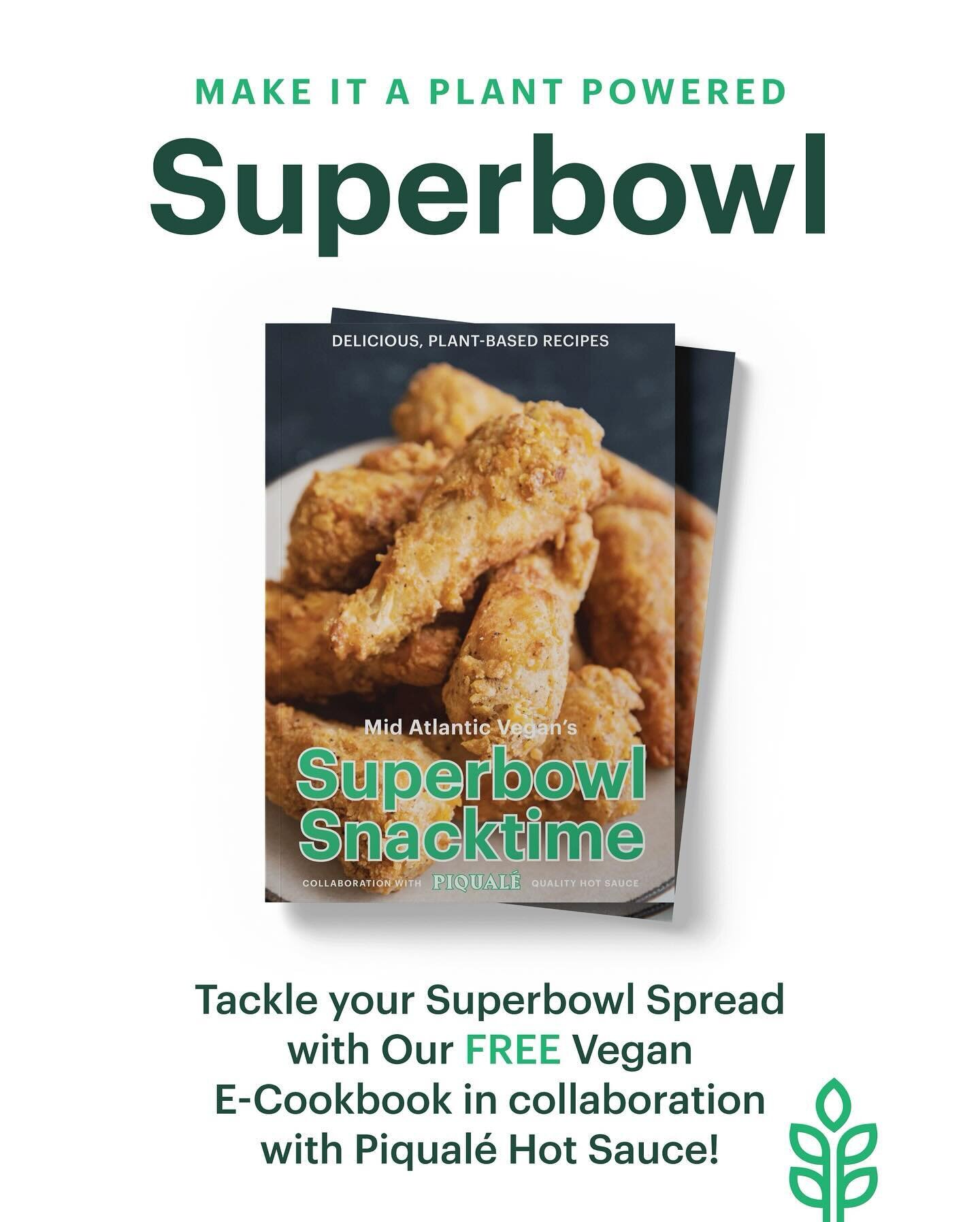 Spice up your Super Bowl spread with the perfect playbook! 

We&rsquo;ve teamed up with Piqual&eacute; Hot Sauce to bring you a FREE E-Cookbook, featuring 9 game-changing Vegan recipes that are the perfect party snacks.

These recipes are so deliciou