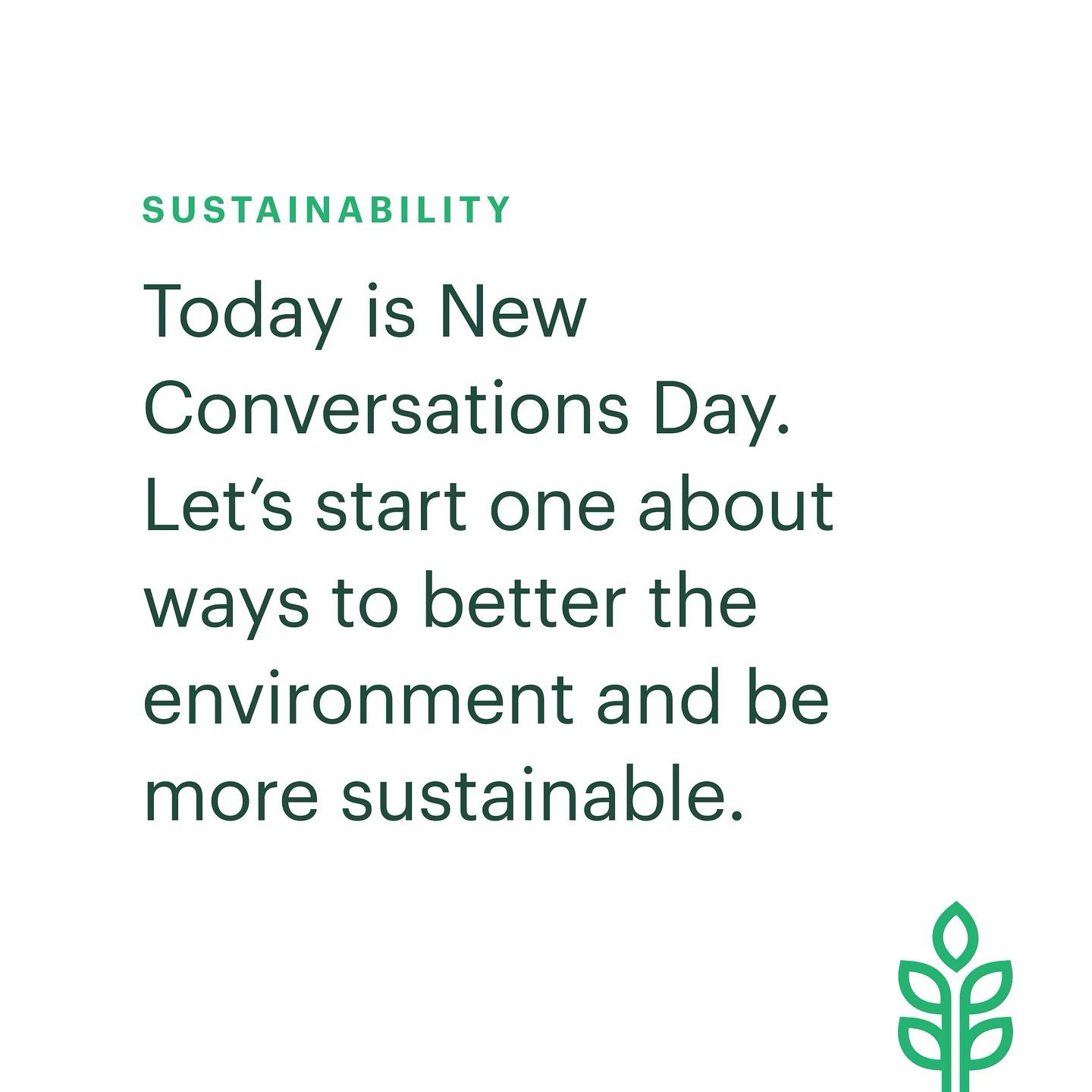 On New Conversations Day, focusing on sustainability can lead to enriching and impactful discussions. This day encourages people to delve into meaningful topics beyond the usual small talk. Sustainability is an excellent subject as it encompasses env