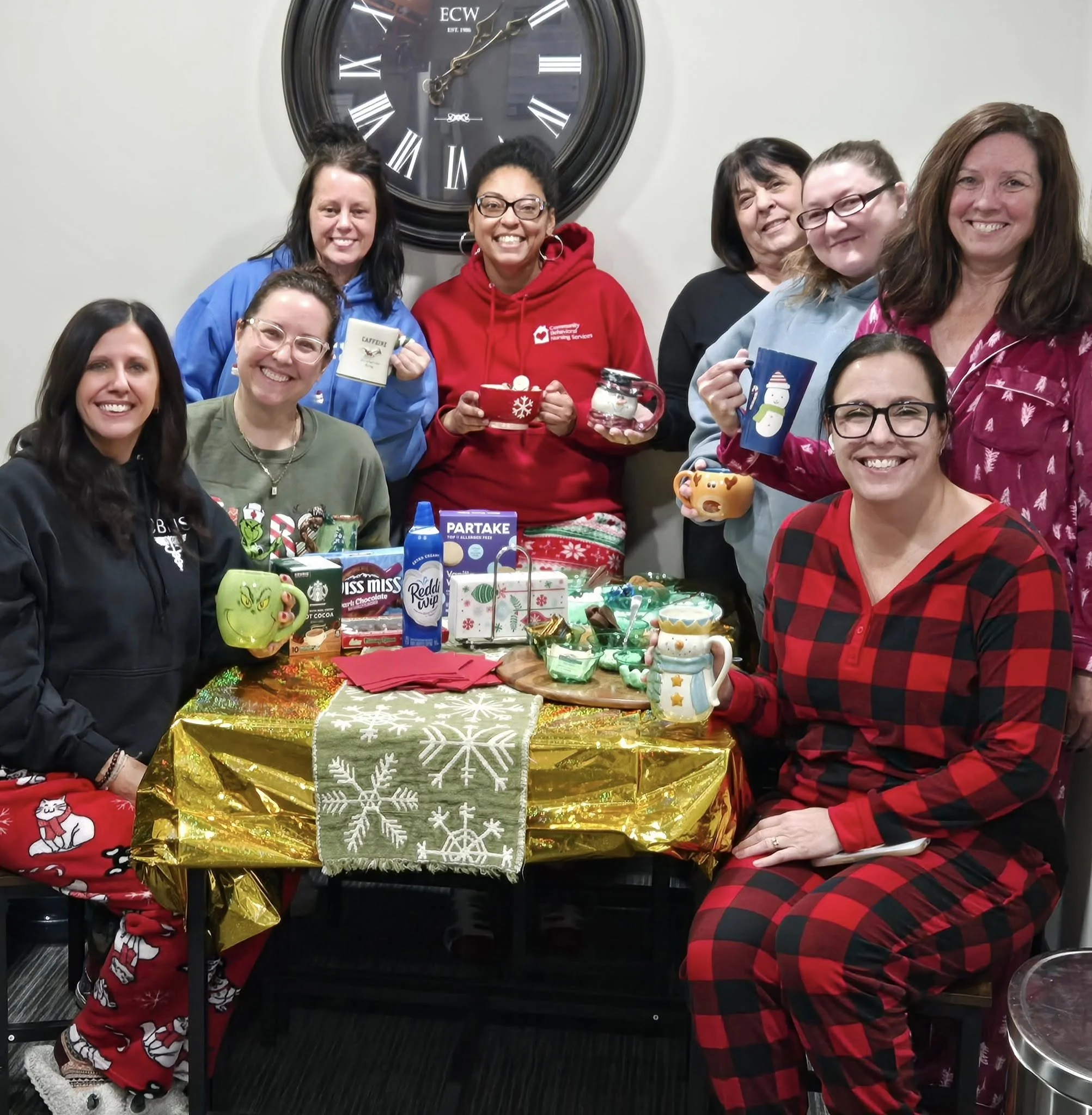 The CBNS Team knows how to celebrate the holidays! 