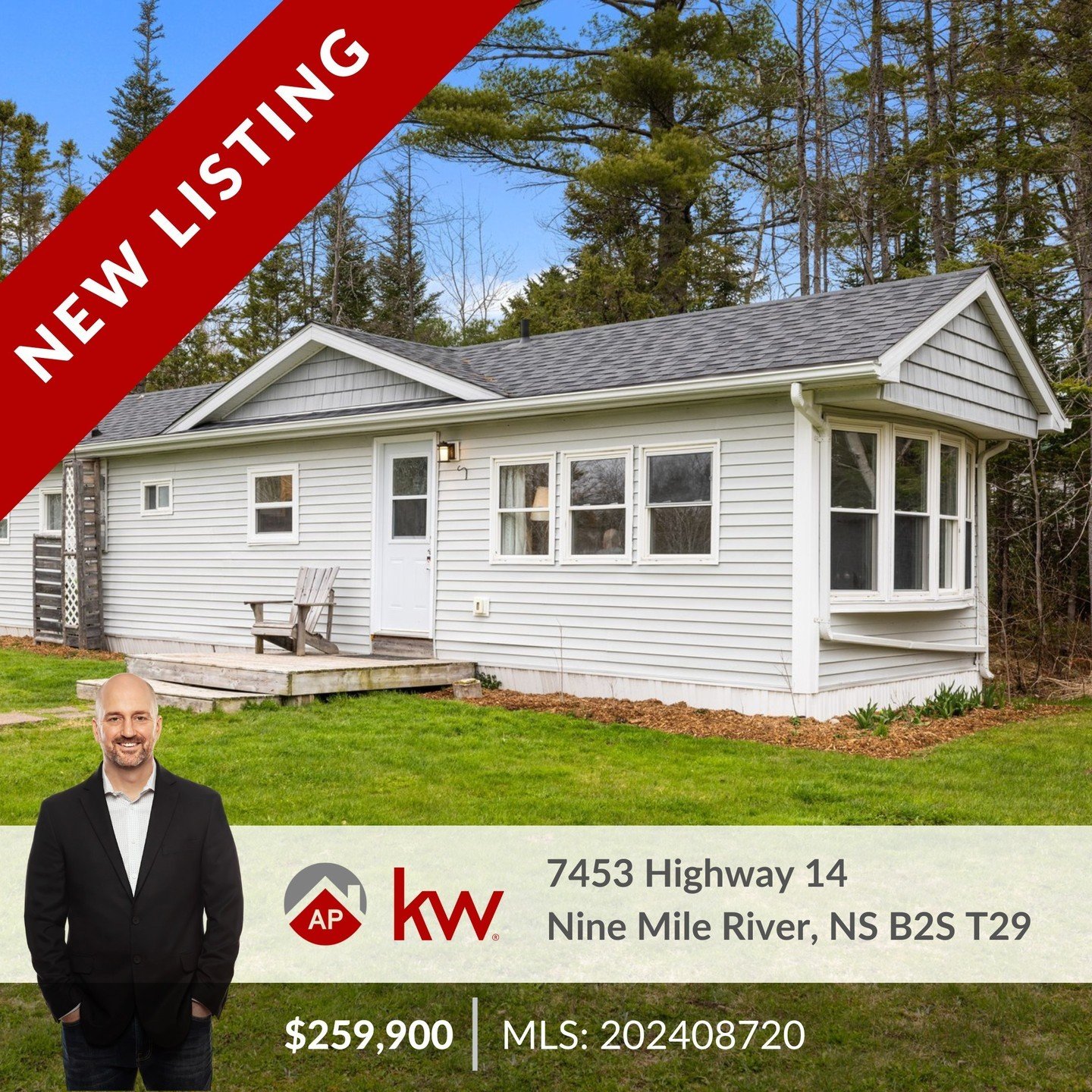 New Listing Alert! 🚨

Welcome to 7453 Highway 14! 

Nestled in the beauty of Nine Mile River, this charming home offers the perfect blend of comfort, privacy, and convenience. Situated on owned land, this property boasts a spacious treed lot, provid