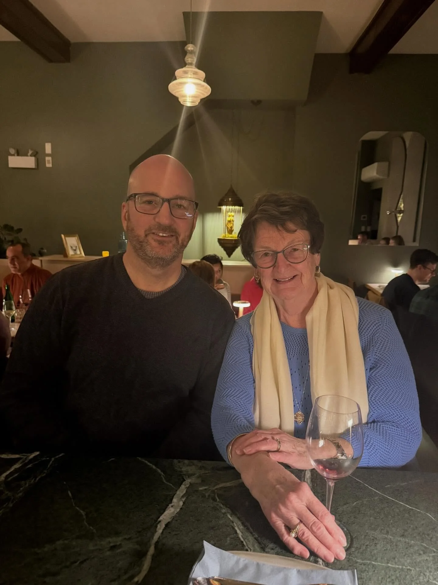 Had a great visit from Mom over the holidays.  It was her first Christmas away from home in a very long time.  We ate good food, had drinks with friends, played Christmas tunes and did a lot of relaxing!  Now back to the grind!