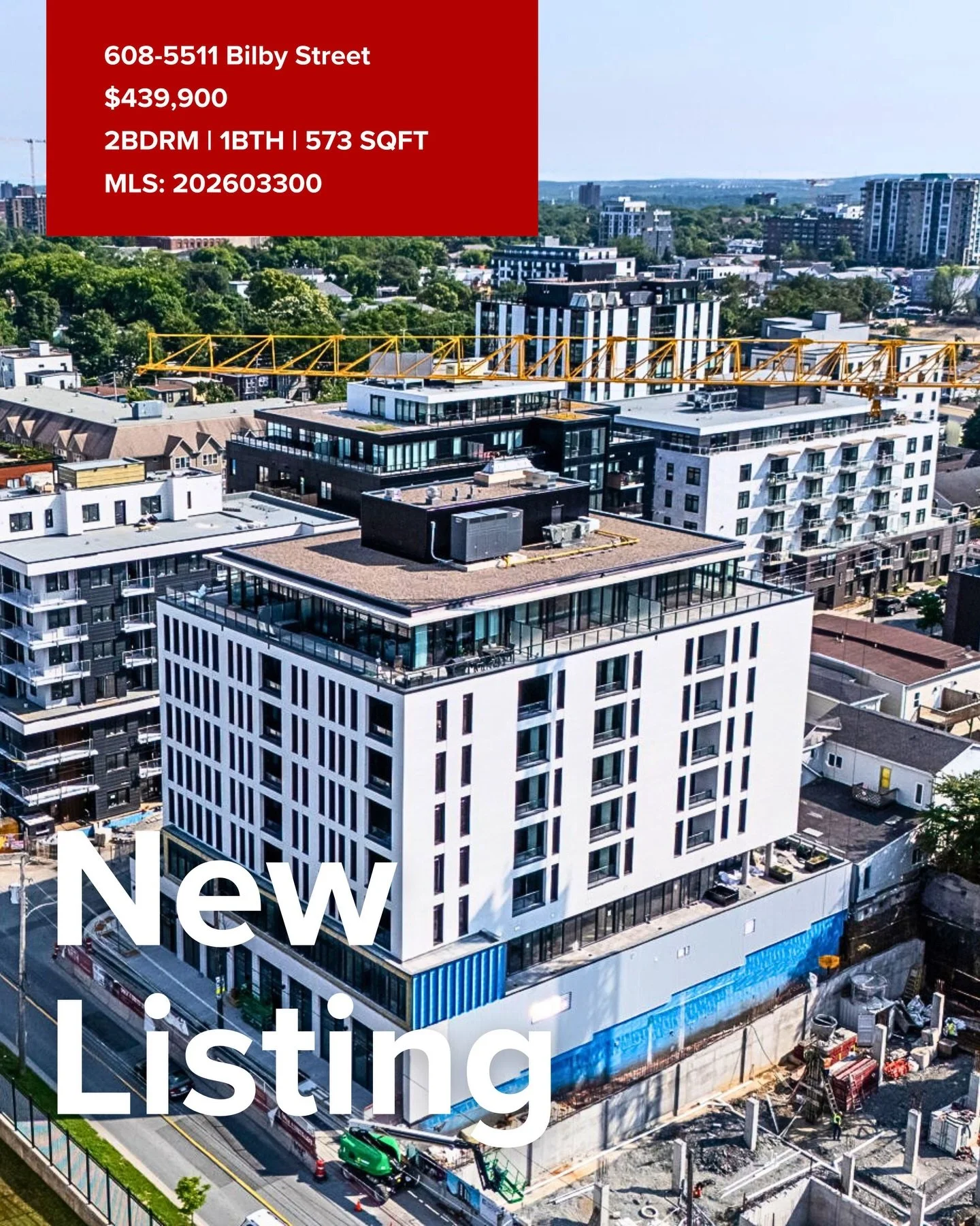 NEW LISTING | 608 - 5511 Bilby Street 📍

Modern. Effortless. Connected. Unit 608 at the NRTH building offers a sharp, 2-bedroom layout perfect for the urban professional.

Hey Halifax! 👋 Are you ready to ditch the commute and live where the action 