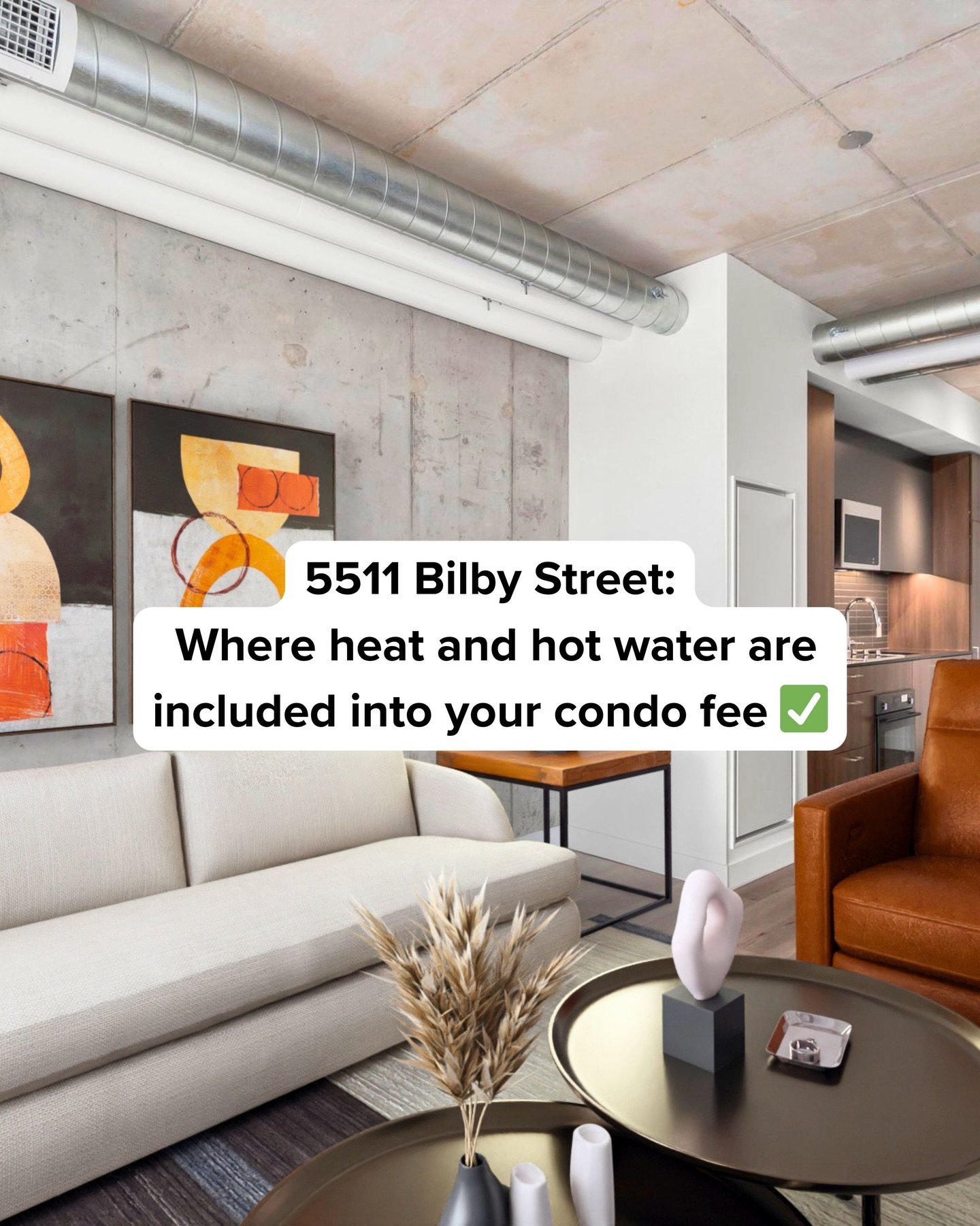 Predictability is the new luxury. 🗝️

Unit 608 at NRTH is designed for the modern buyer who wants a high-end aesthetic without the high-maintenance headache.

Because your heat and hot water are included in your monthly condo fees, your overhead sta