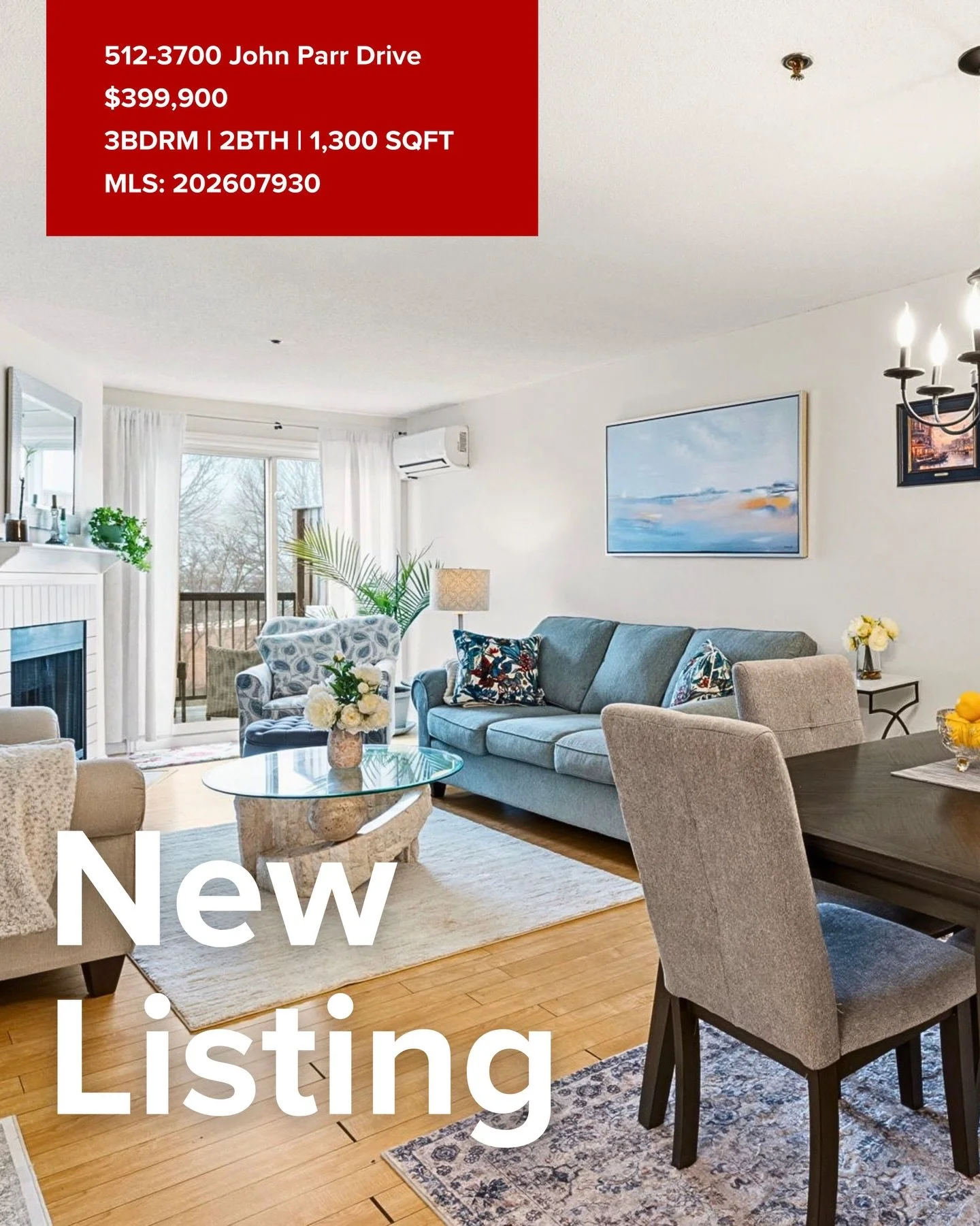 Finding a 3-bedroom condo on the Halifax Peninsula is rare. Finding one this meticulously maintained and top-floor for under $400,000 is practically unheard of!

Welcome to Unit 512 at 3700 John Parr Drive. This spacious 1,300 sq. ft. home offers:
✅ 
