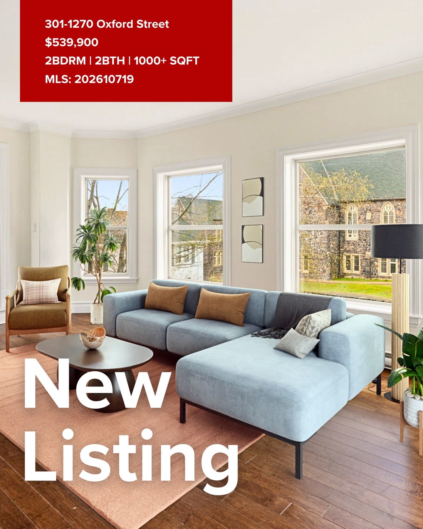 ✨ NEW LISTING in Halifax&rsquo;s South End! ✨

Welcome to Unit 301 at SouthView &mdash; a bright, spacious corner unit where location meets lifestyle. 🏙️ Located directly across from Dalhousie &amp; King&rsquo;s College, this is the ultimate spot fo