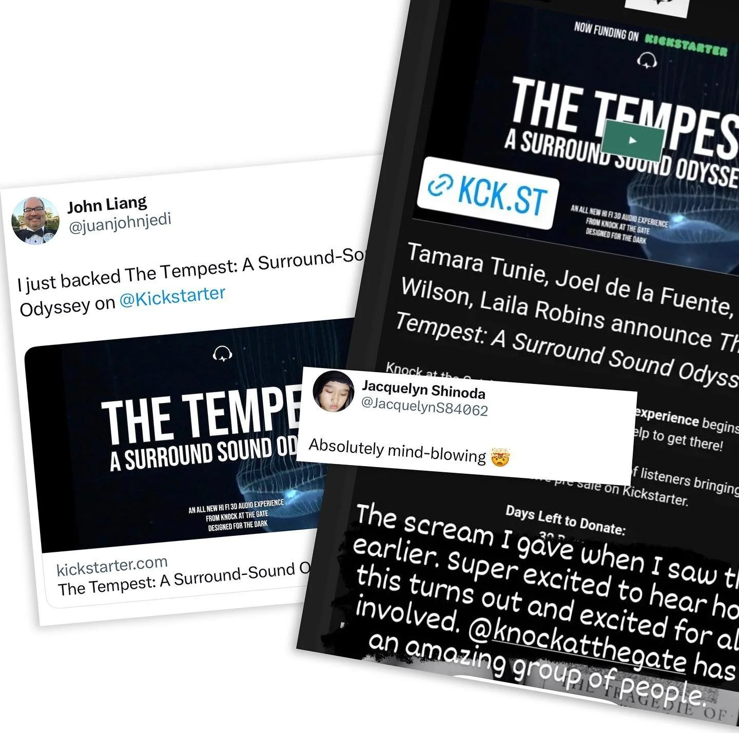 All hail and ever thanks to our noble supporters who have helped us hit 25% of our fundraising goal on @kickstarter! 🫧 We have just 24 days to reach higher and we need the help of your good hands. Link in bio to learn more and join the global commun