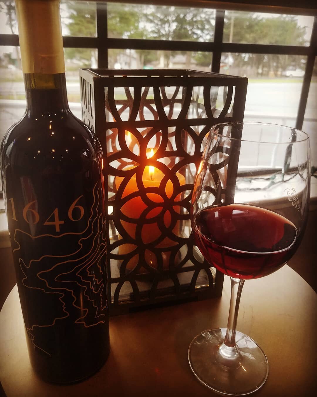 Today we're featuring Bella Grace Vineyard 1646 Amador Co. Red Blend. It's named for the elevation of their estate wine cave in Amador County. 1646 is a barrel selection of Barbera, Zinfandel, Primitivo and Petite Sirah. Dark stone fruit, holiday spi
