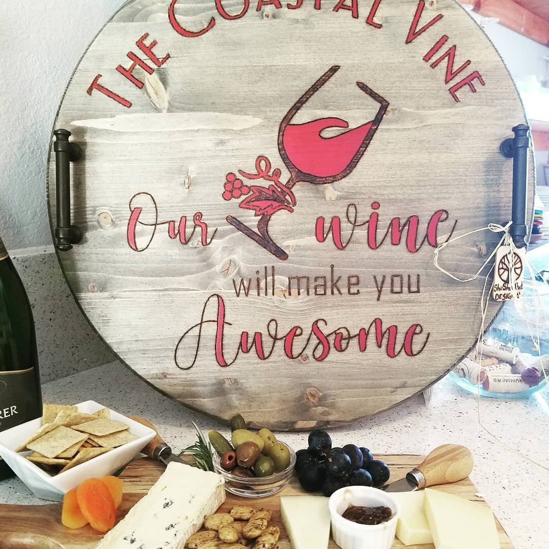 Looking to beat the crowds downtown &amp; the harbor?  We've got plenty of social distancing outdoors &amp; inside. 

*Our outdoor seating is also 🐶 dog friendly.

#thecoastalvine #sundayfunday #dogfriendly #outdoorseatingarea #ourwinewillmakeyouawe