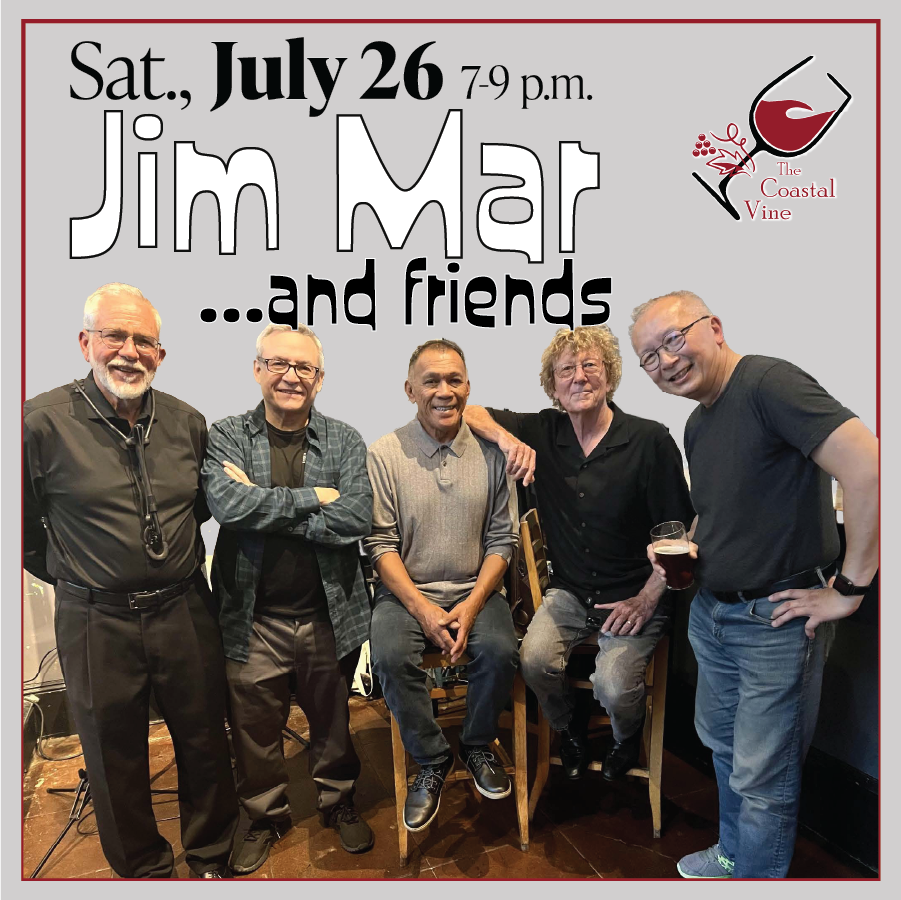 Live Music! Jim Mar & Friends Jazz Combo