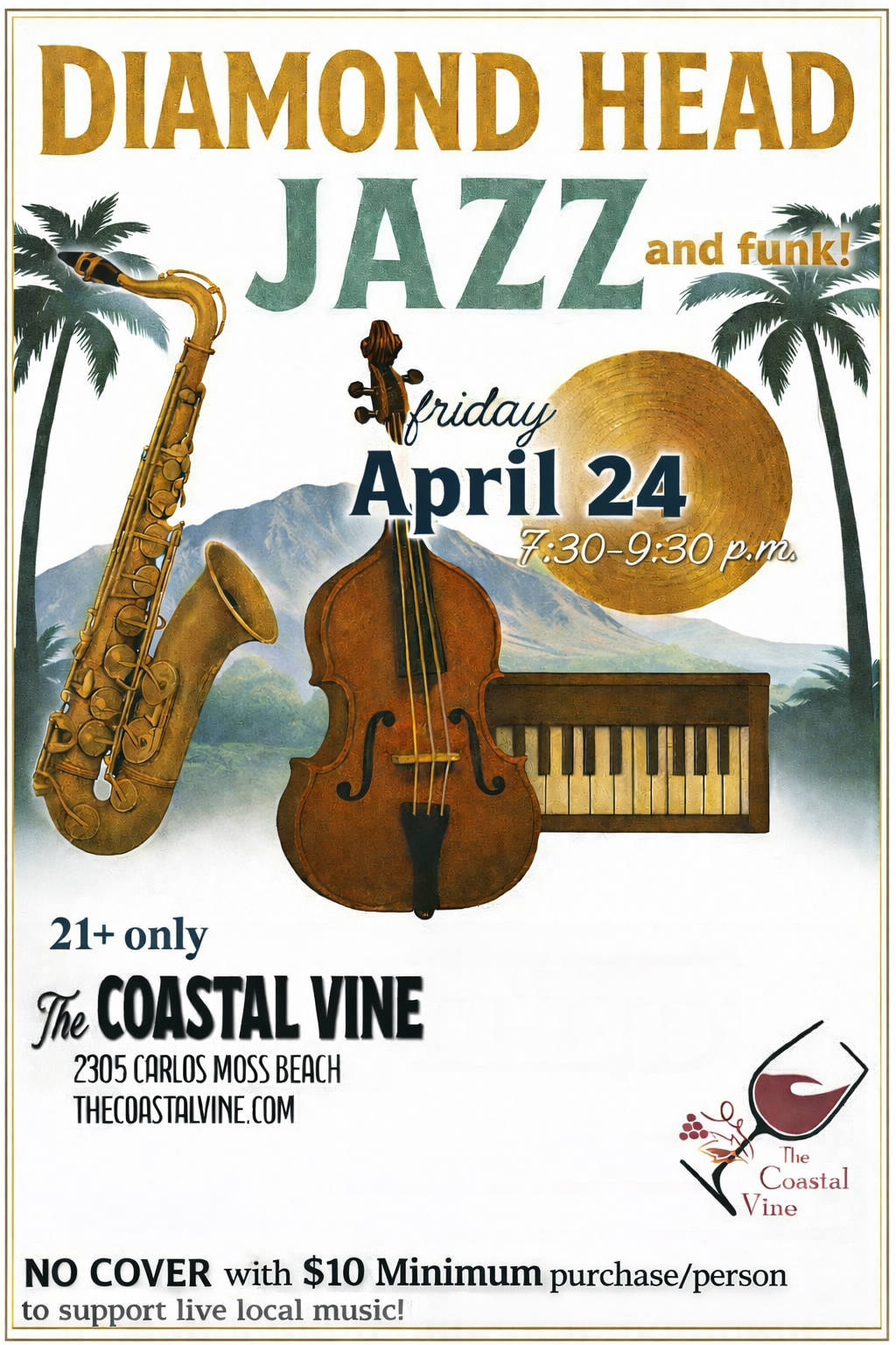 Live Music: Diamond Head Jazz &amp; Funk