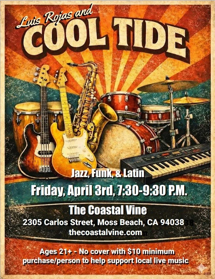 Live Jazz: Luis Rojas’ Cool Tide