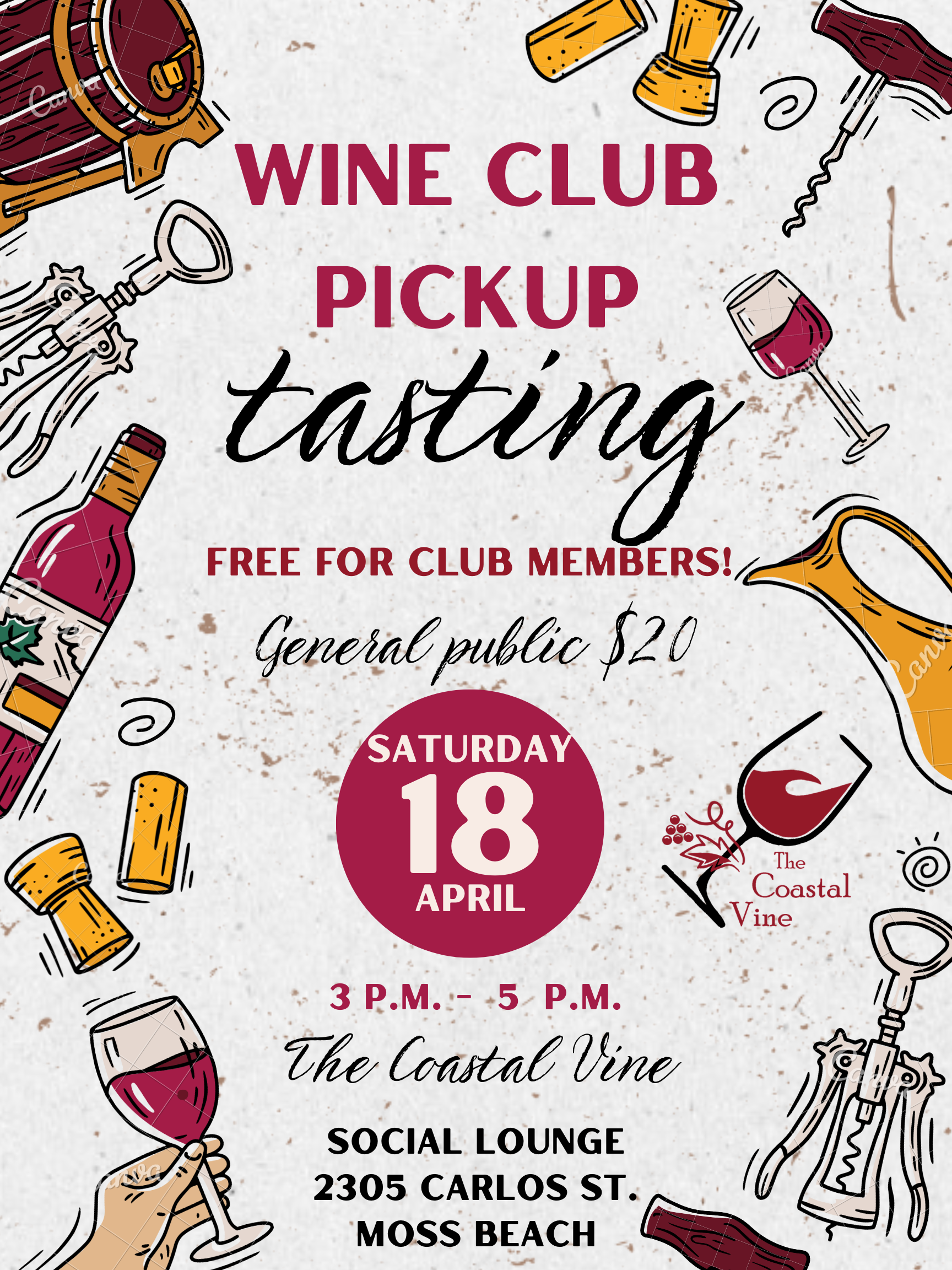 Wine Club Pickup Tasting w/ Paul Hardat of Planet wine