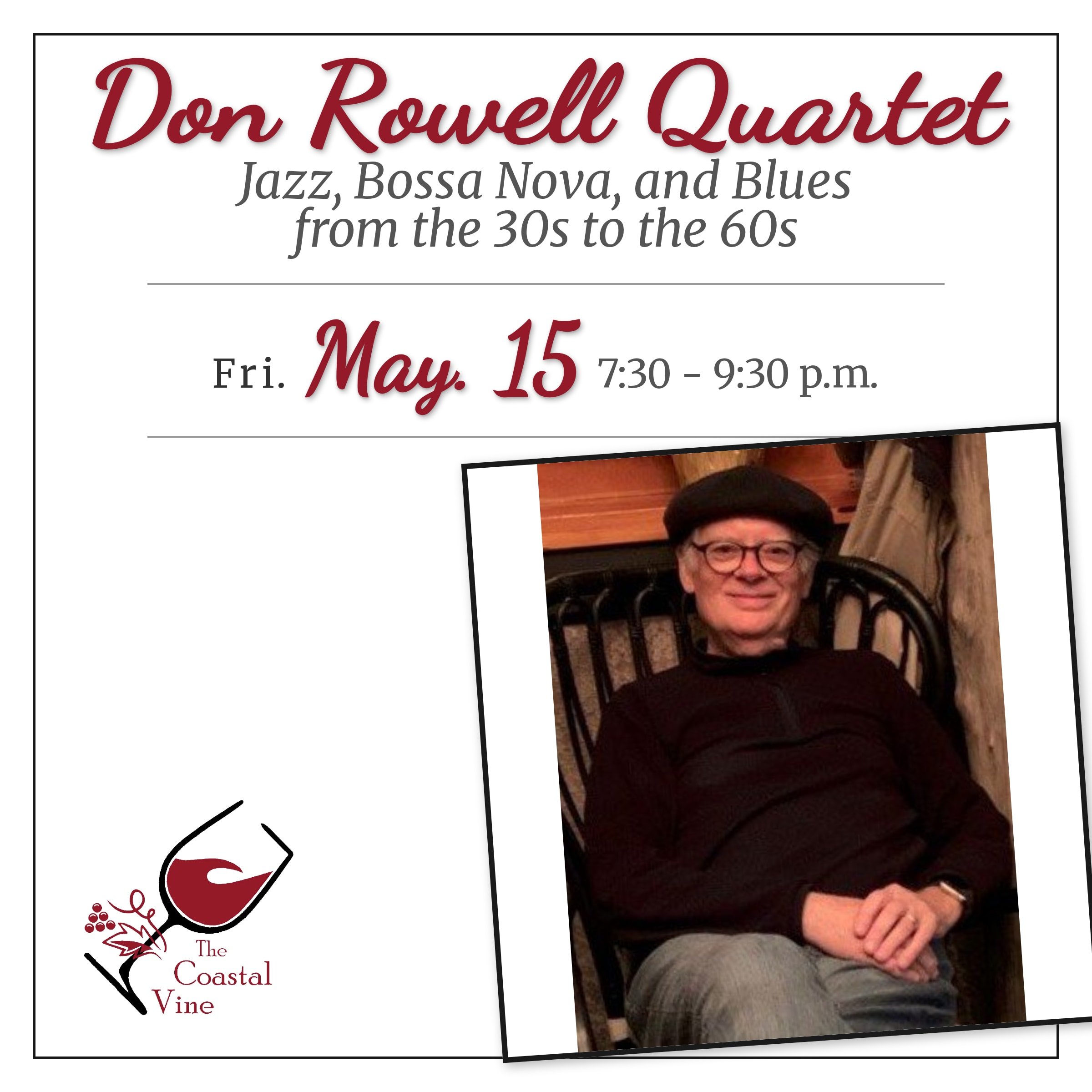 Live Jazz: Don Rowell Quartet