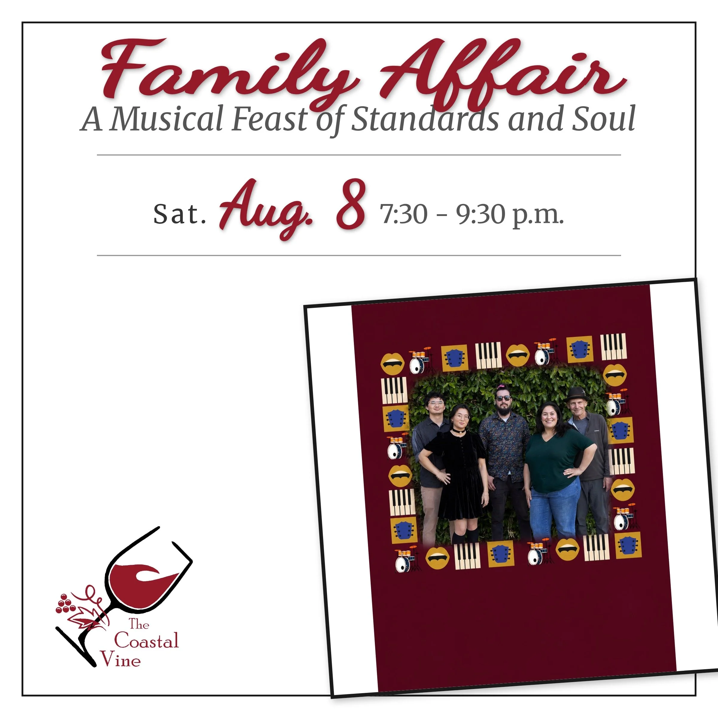 Live music: Family Affair