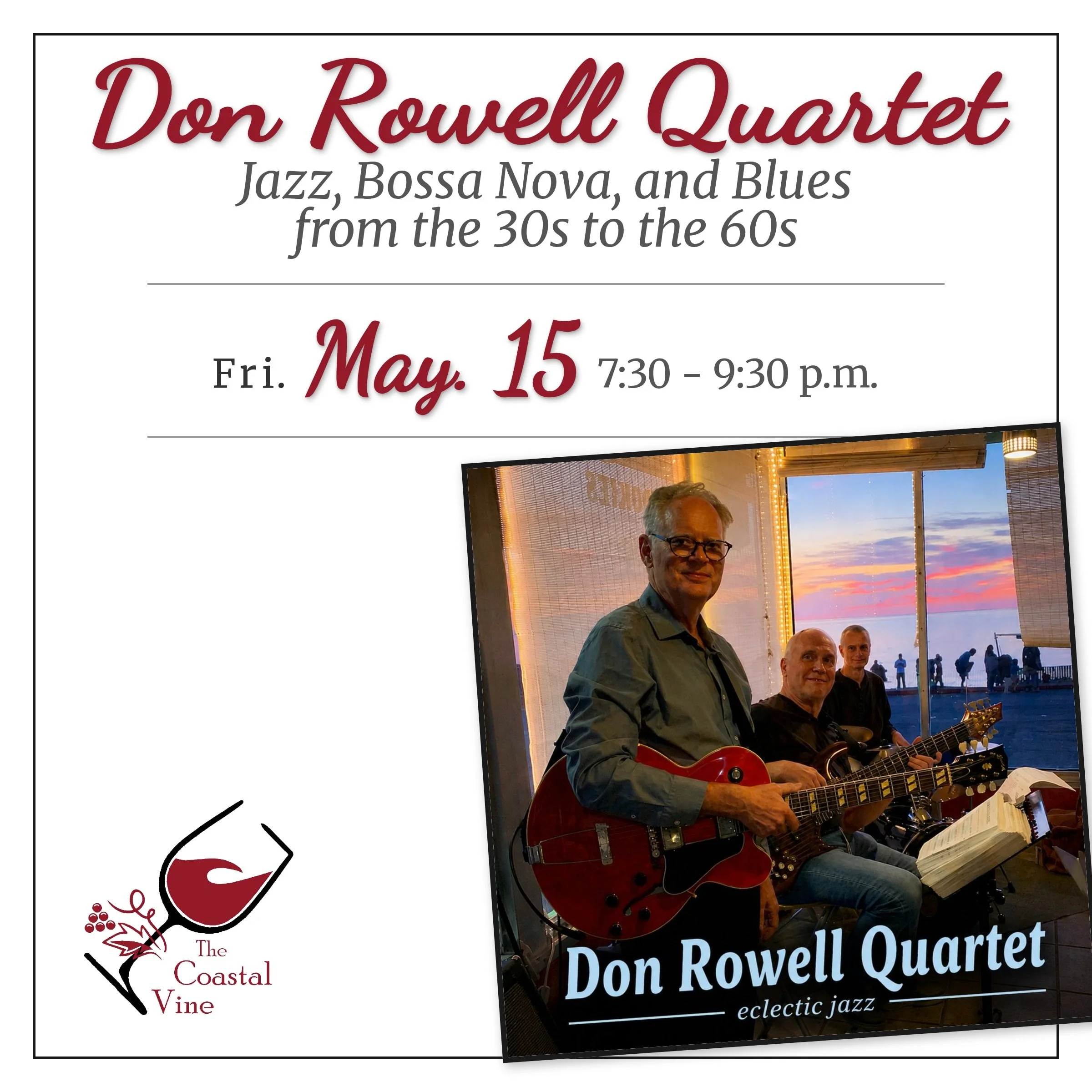 Live Jazz: Don Rowell Quartet