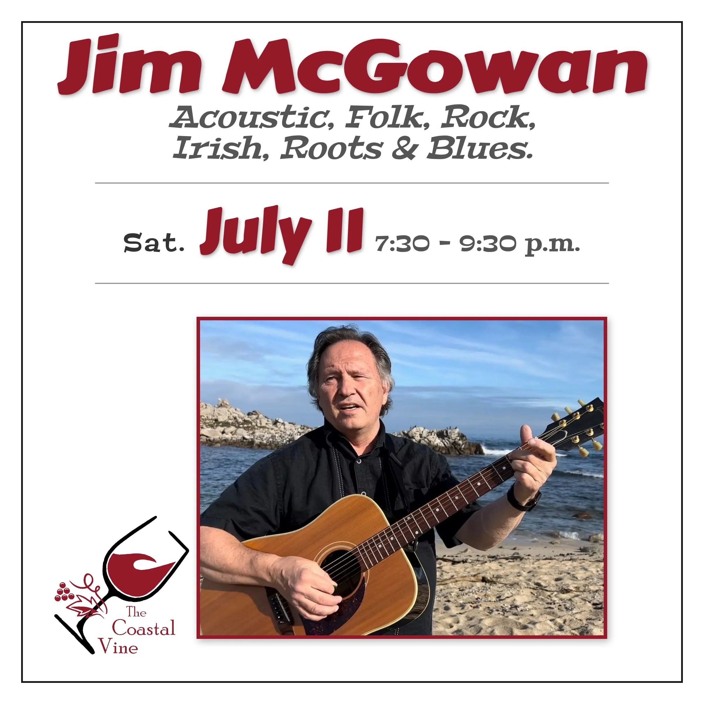 Jim McGowan, folk-rock guitar