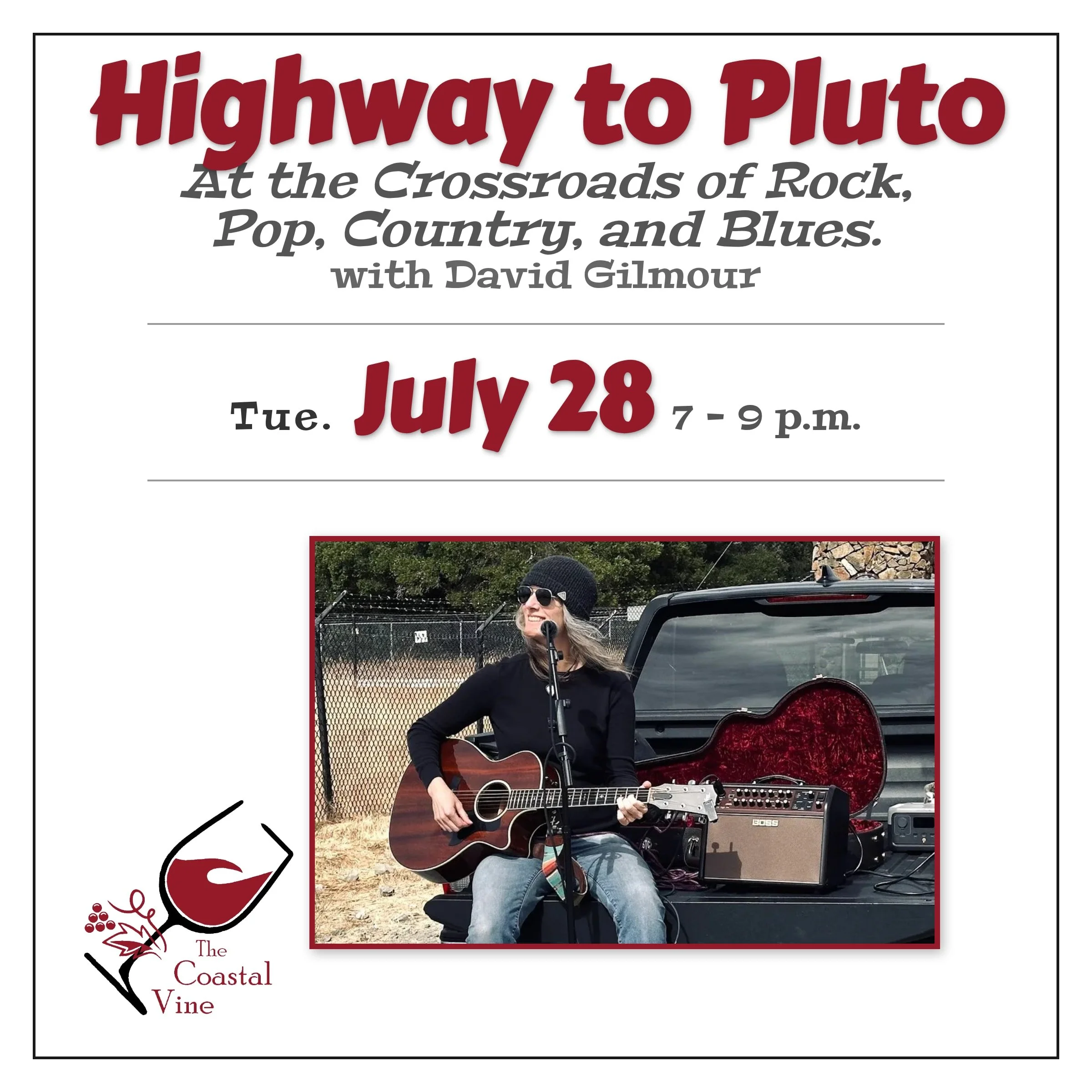 Live Music! Highway to Pluto and David Gilmour