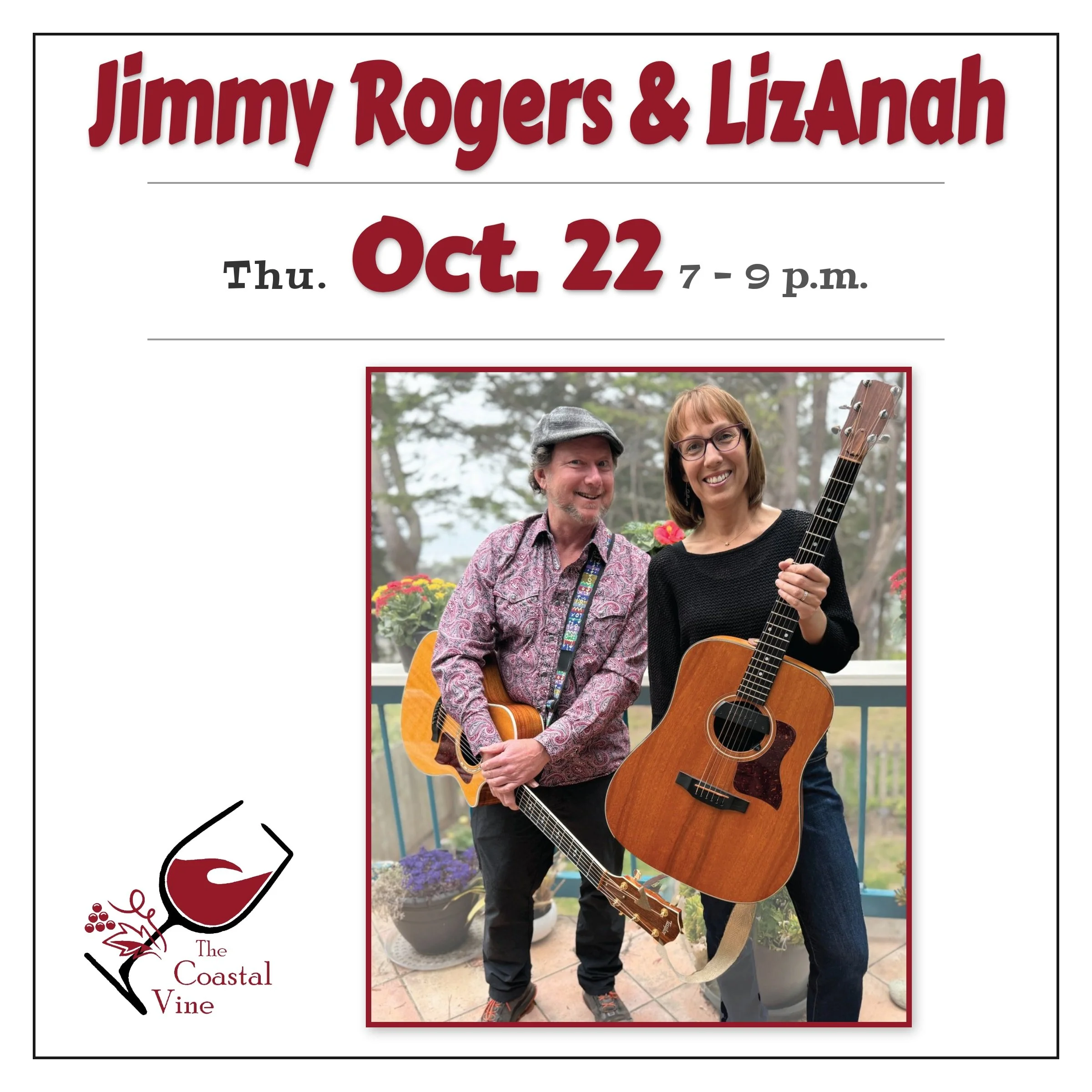 Live Music: Jimmy Rogers &amp; Lizanah