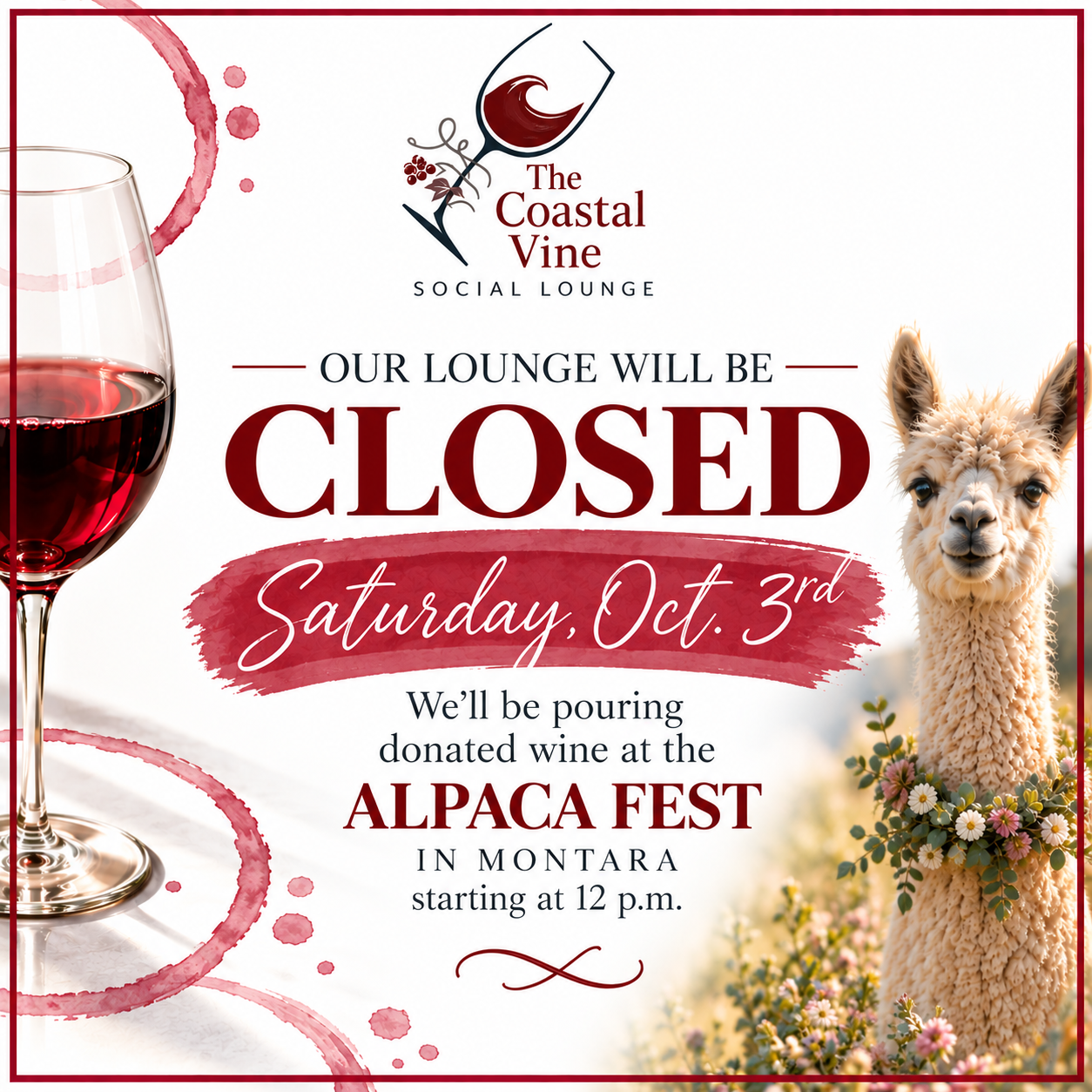 Closed Pouring @Alpaca Fest