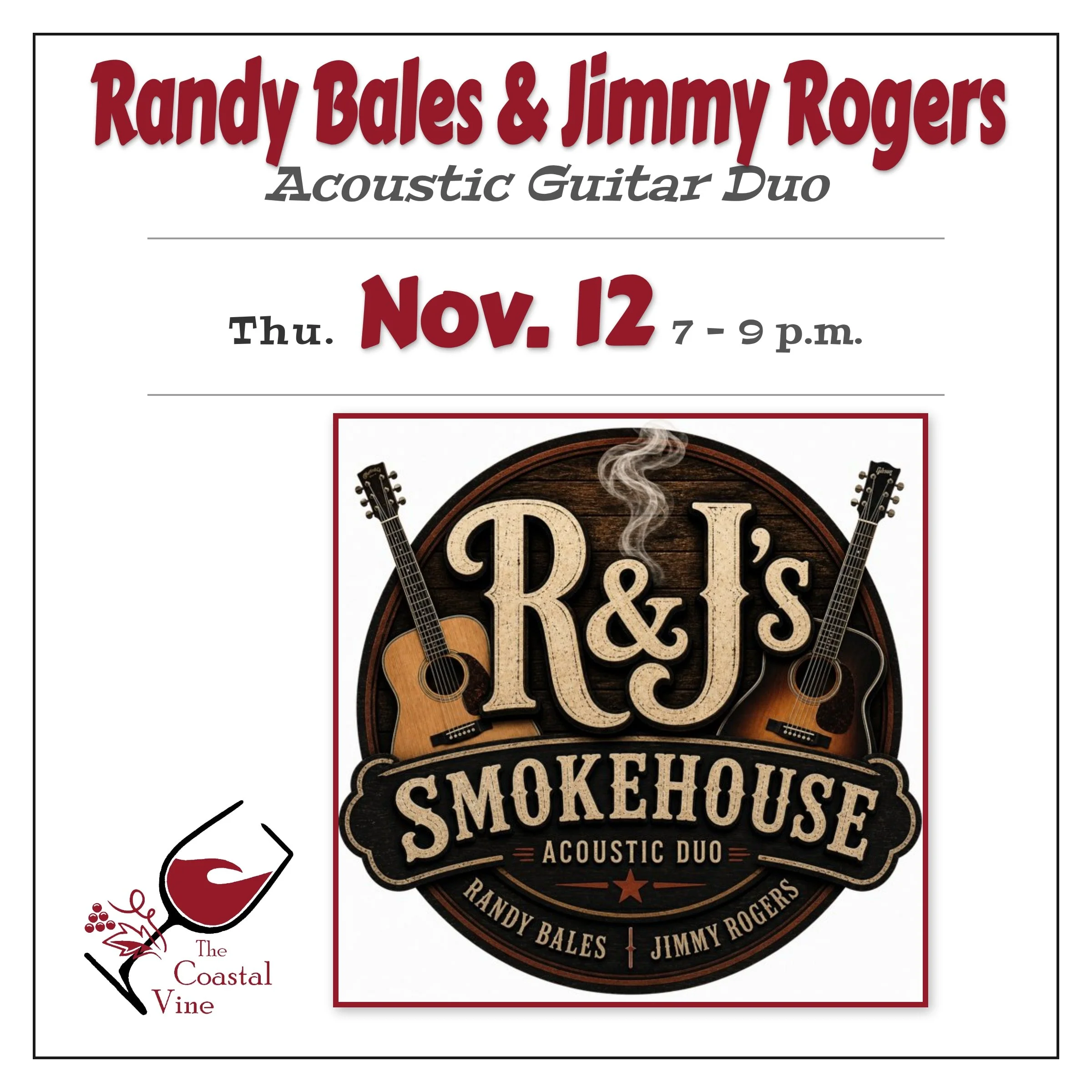 Live Acoustic Music! Randy Bales 