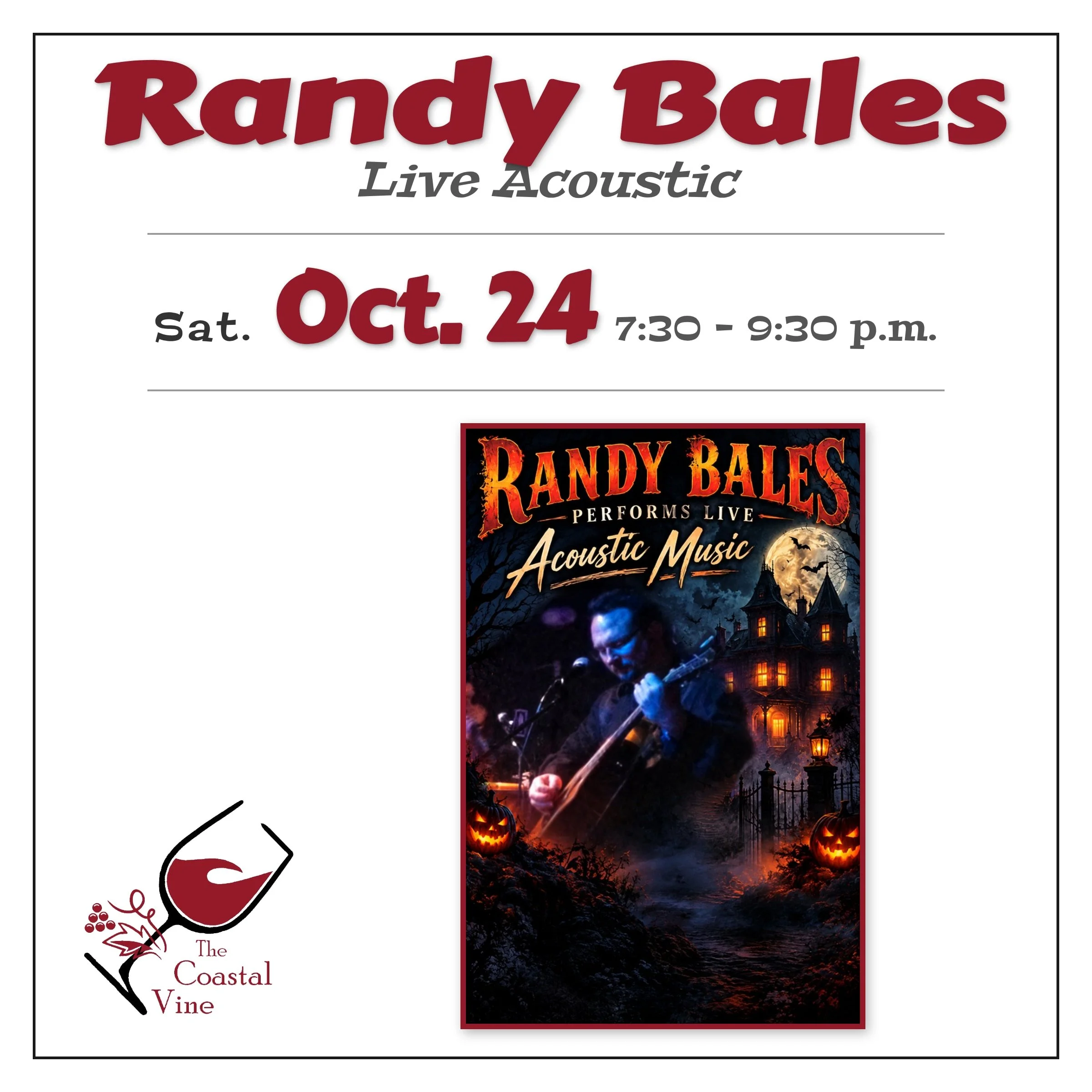 Live Acoustic Music! Randy Bales
