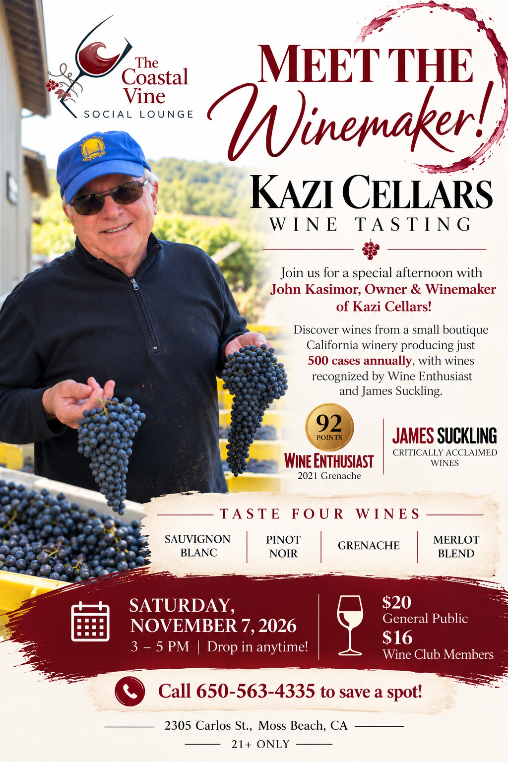 Meet the Winemaker - Kazi Cellars