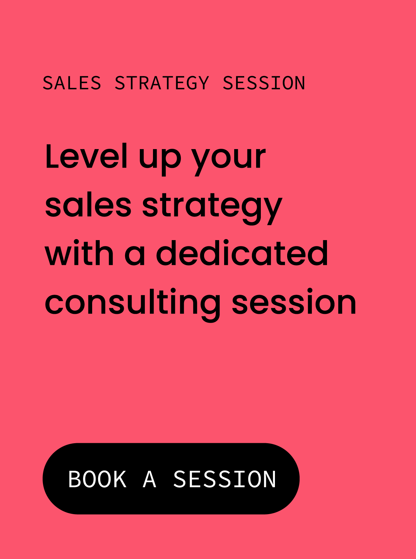 Sales Consulting