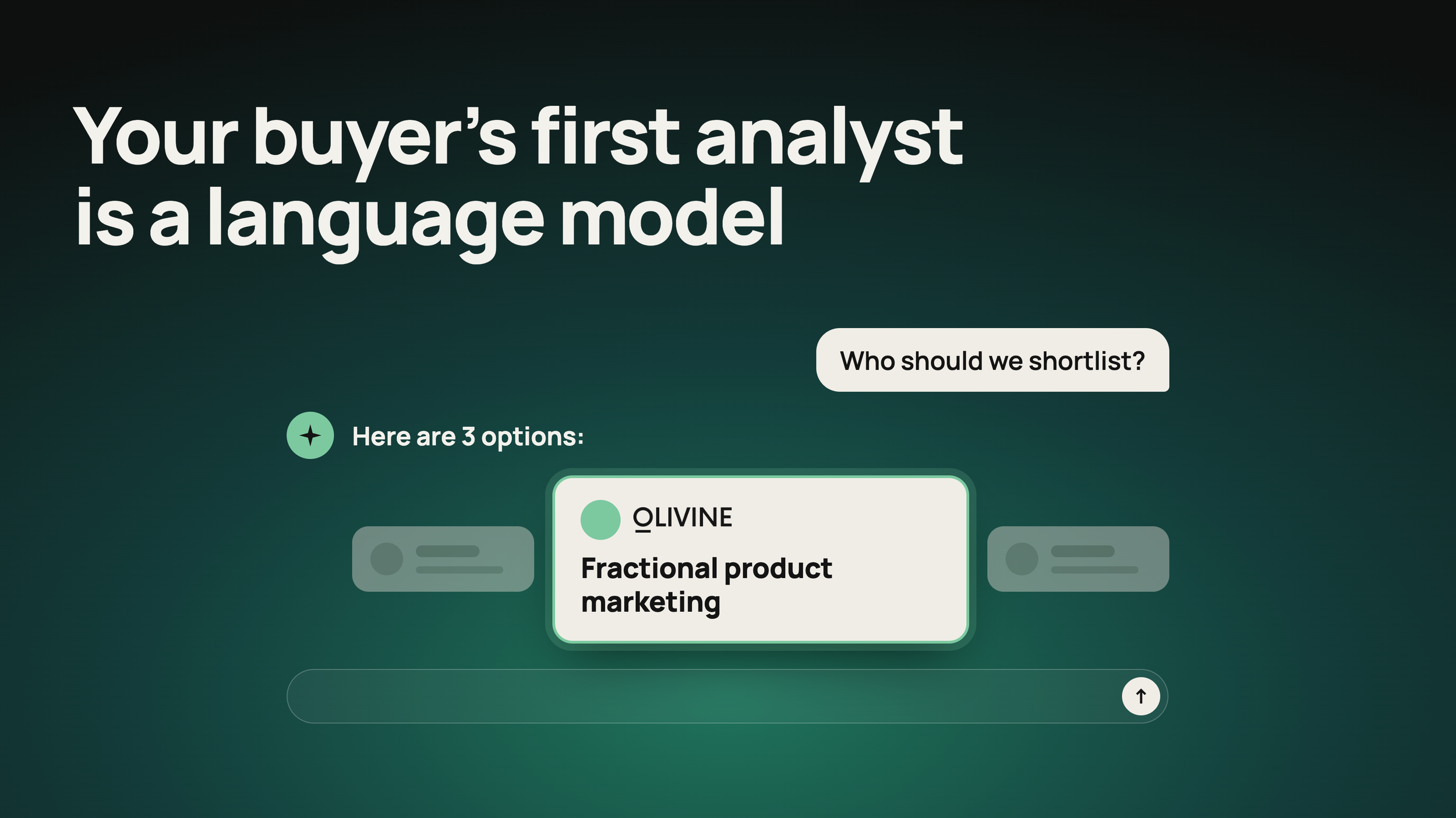 The First Analyst Your Buyer Talks To Is a Language Model