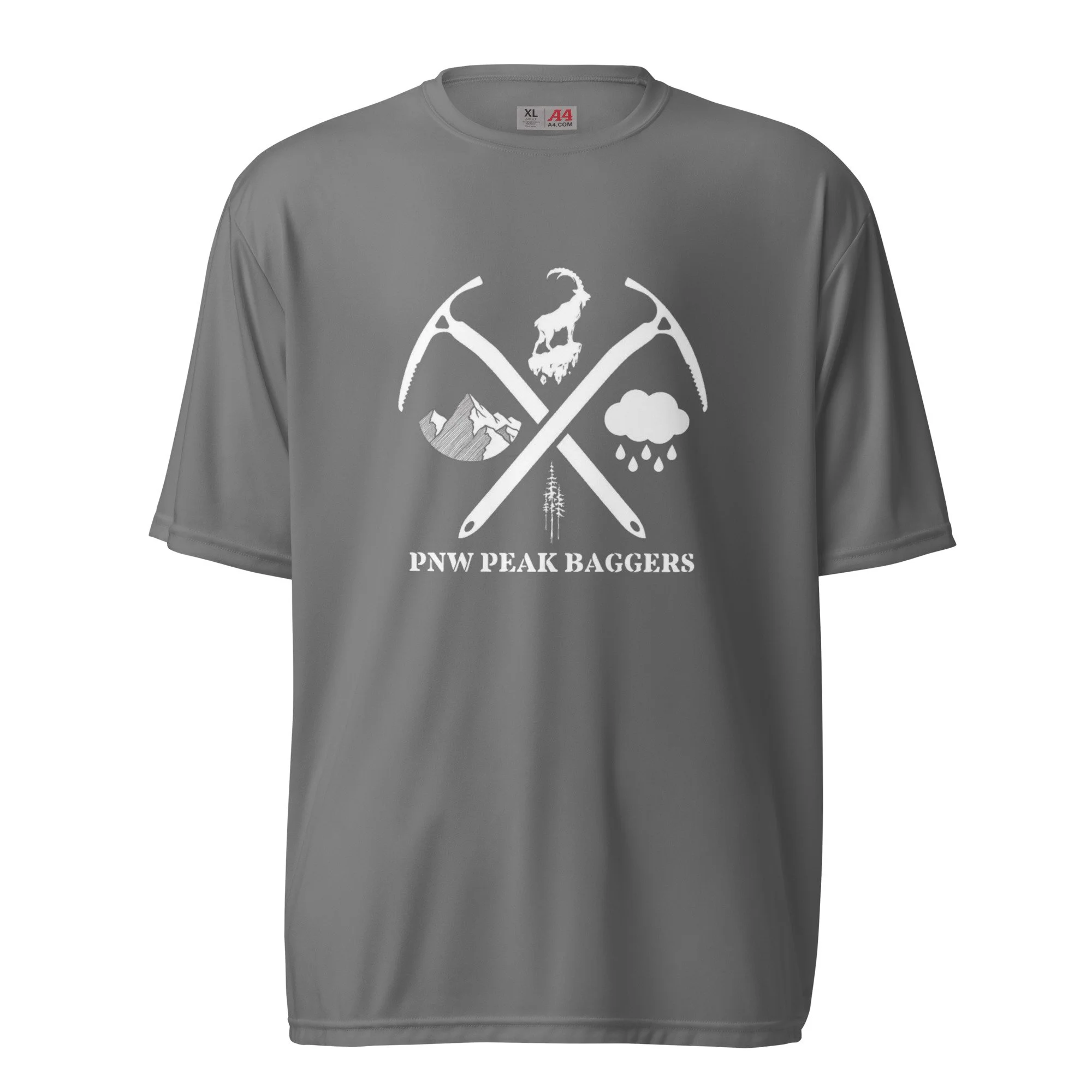 Unisex performance crew neck t-shirt