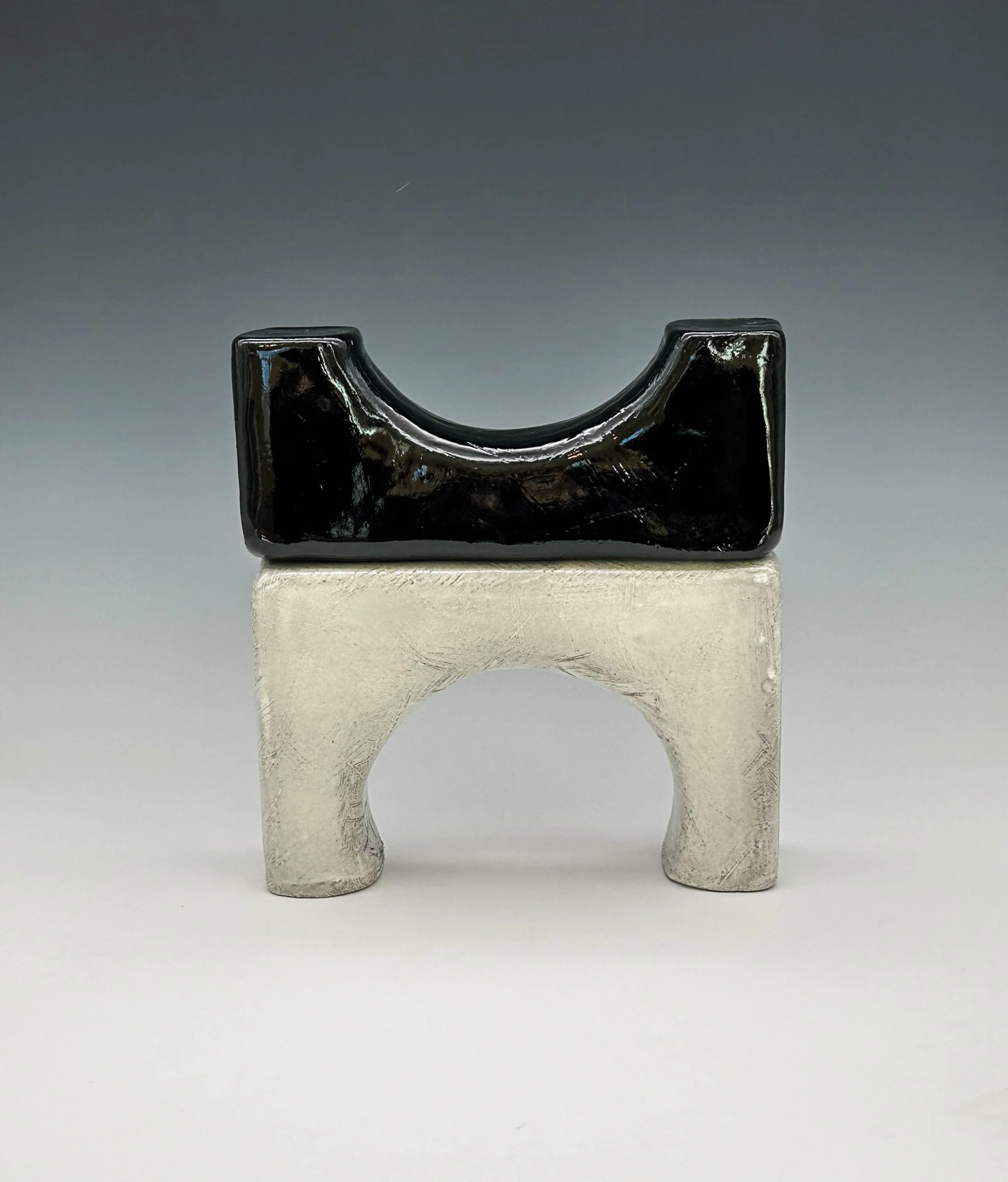 Spatial Inversion, 2024
Stoneware and glaze
10 x 9 x 2 1/4 inches